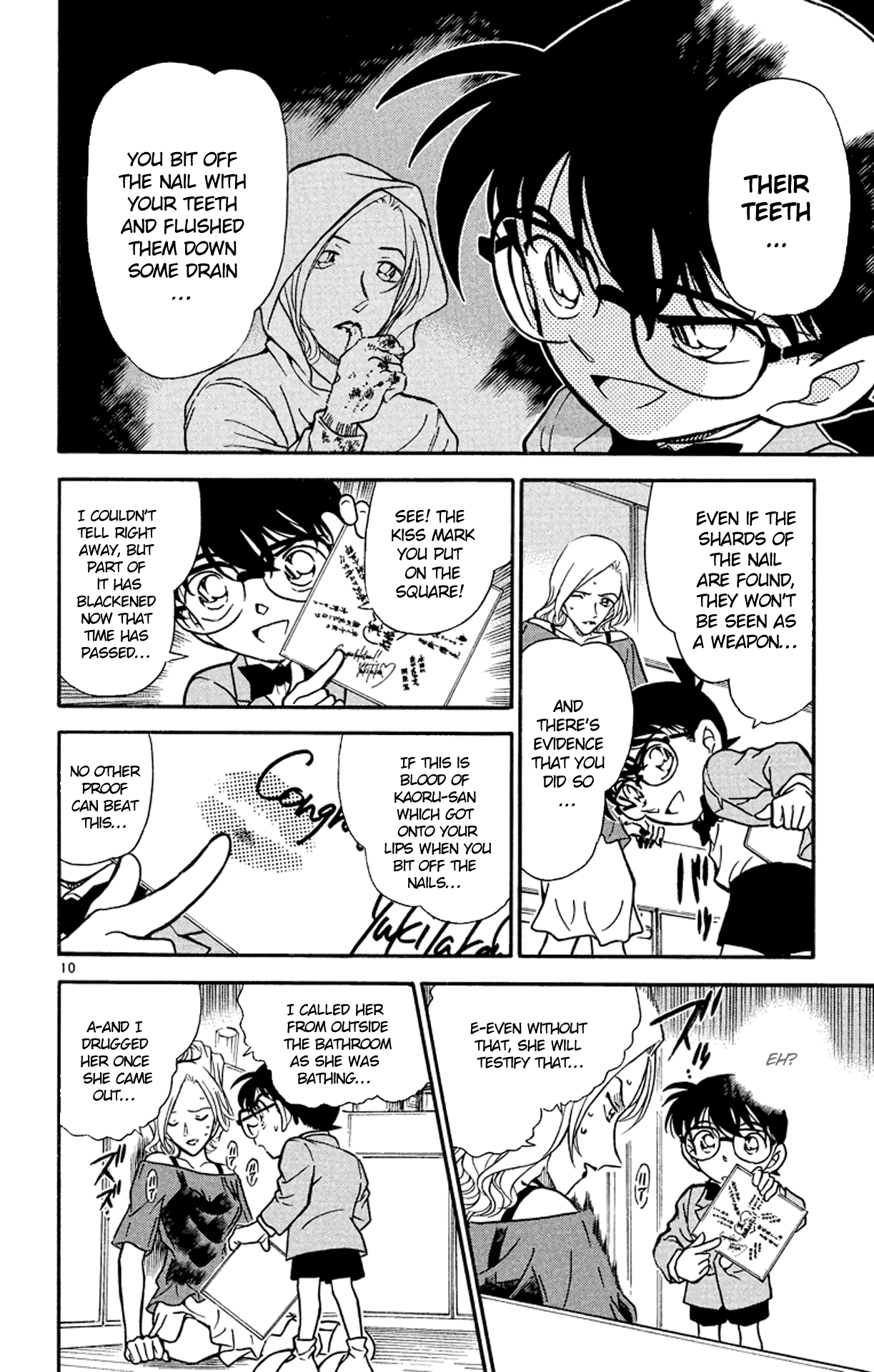 Detective Conan Chapter 324 page 11 - Chapter 324: The Idols' Misunderstanding