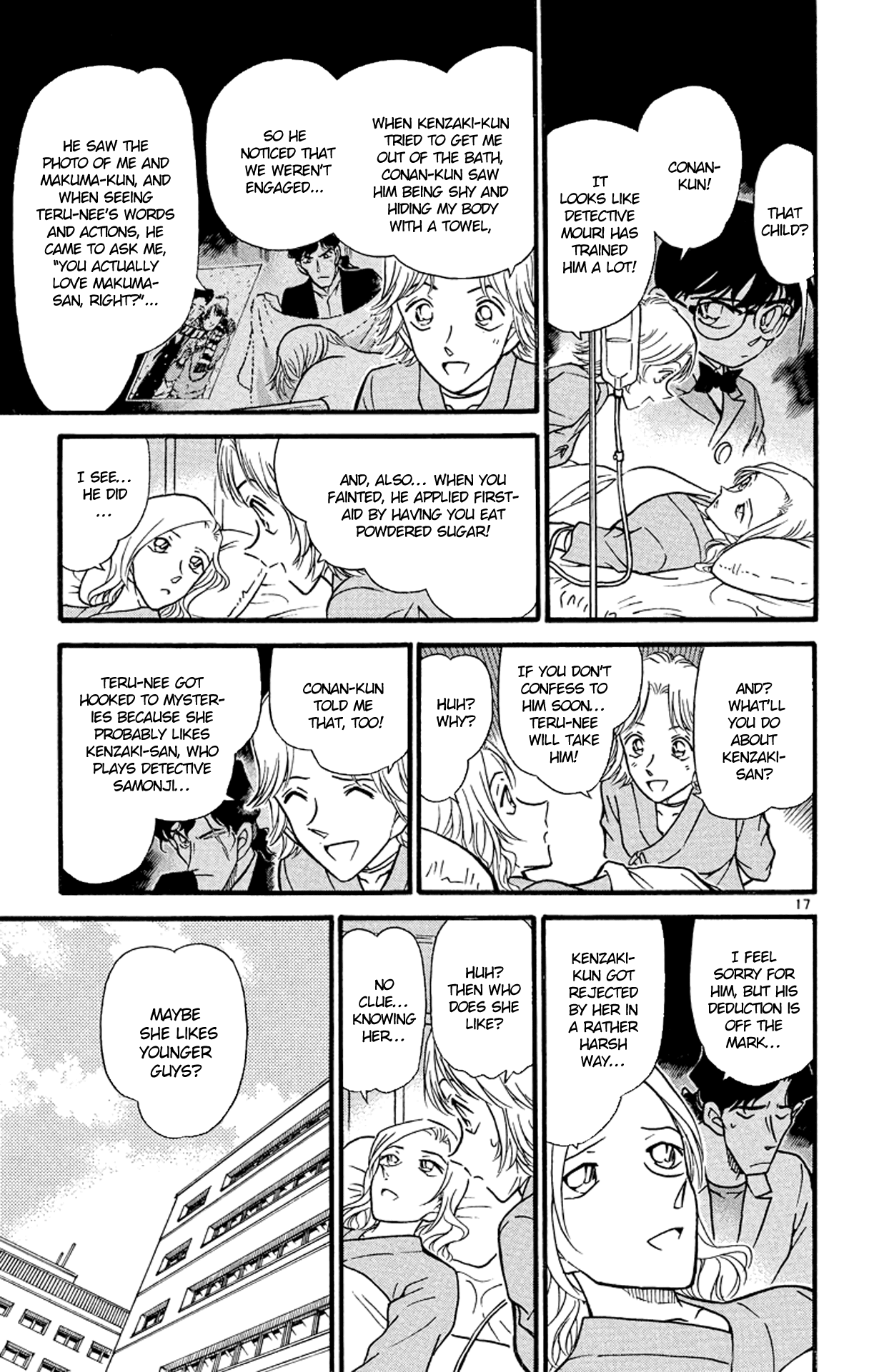 Detective Conan Chapter 324 page 18 - Chapter 324: The Idols' Misunderstanding