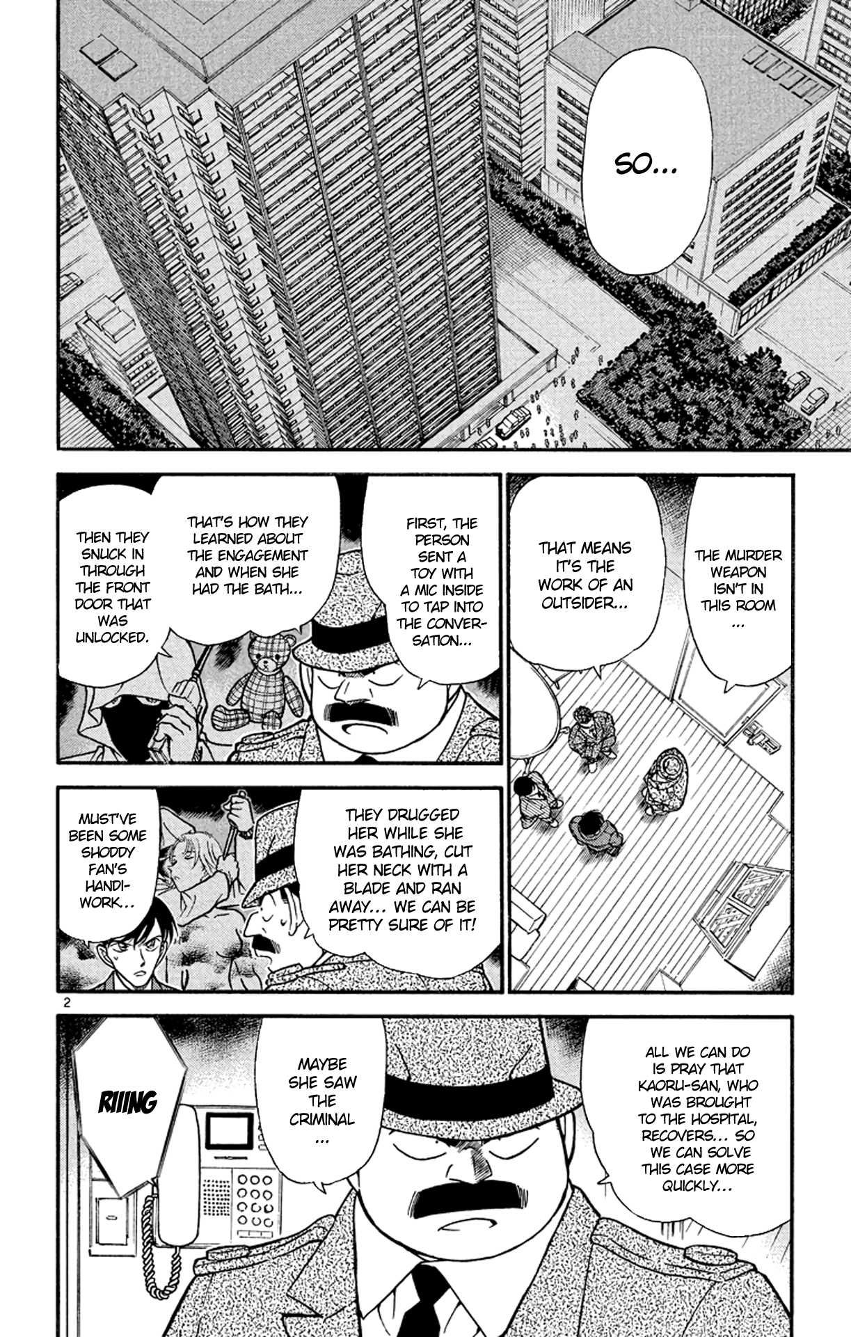 Detective Conan Chapter 324 page 3 - Chapter 324: The Idols' Misunderstanding