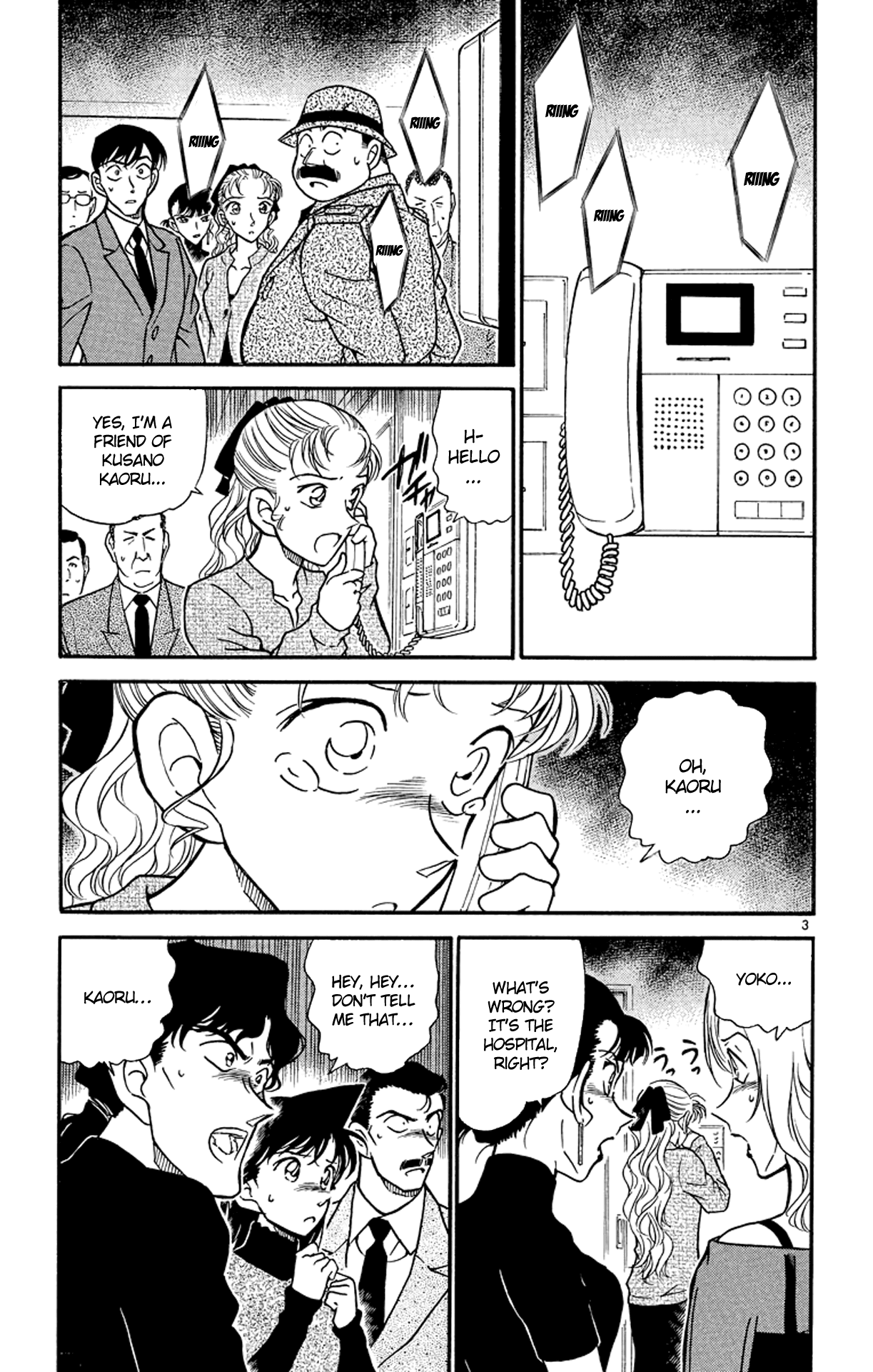 Detective Conan Chapter 324 page 4 - Chapter 324: The Idols' Misunderstanding