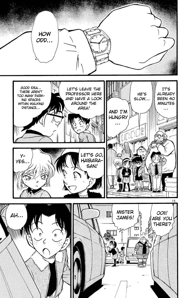 Detective Conan Chapter 325 page 16 - Chapter 325: The Lion's Lost Item