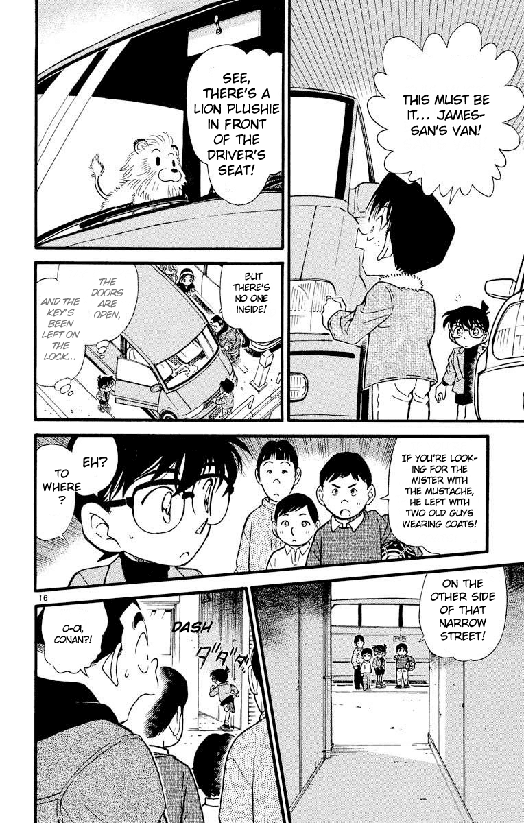 Detective Conan Chapter 325 page 17 - Chapter 325: The Lion's Lost Item
