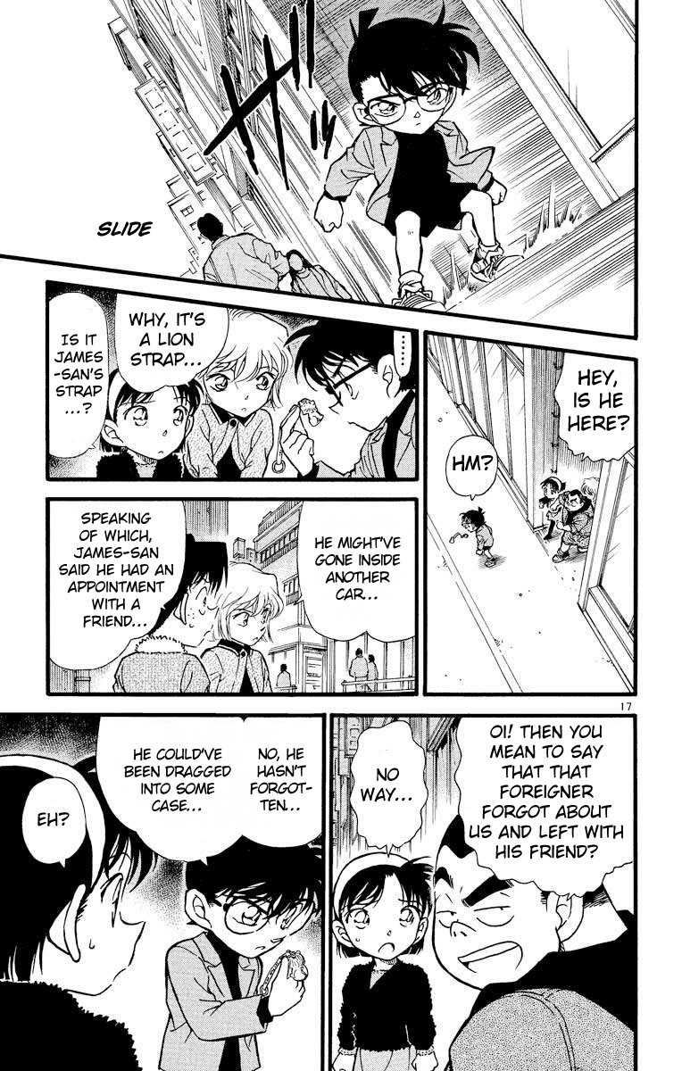 Detective Conan Chapter 325 page 18 - Chapter 325: The Lion's Lost Item