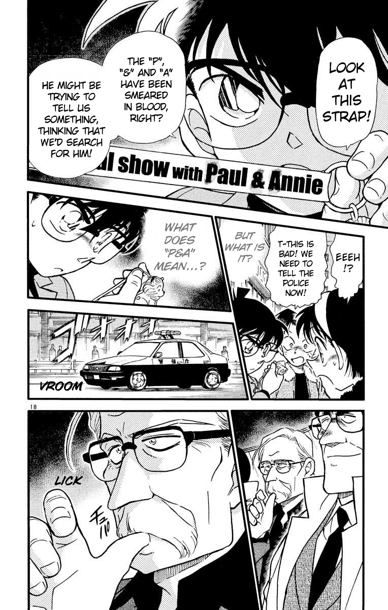 Detective Conan Chapter 325 page 19 - Chapter 325: The Lion's Lost Item