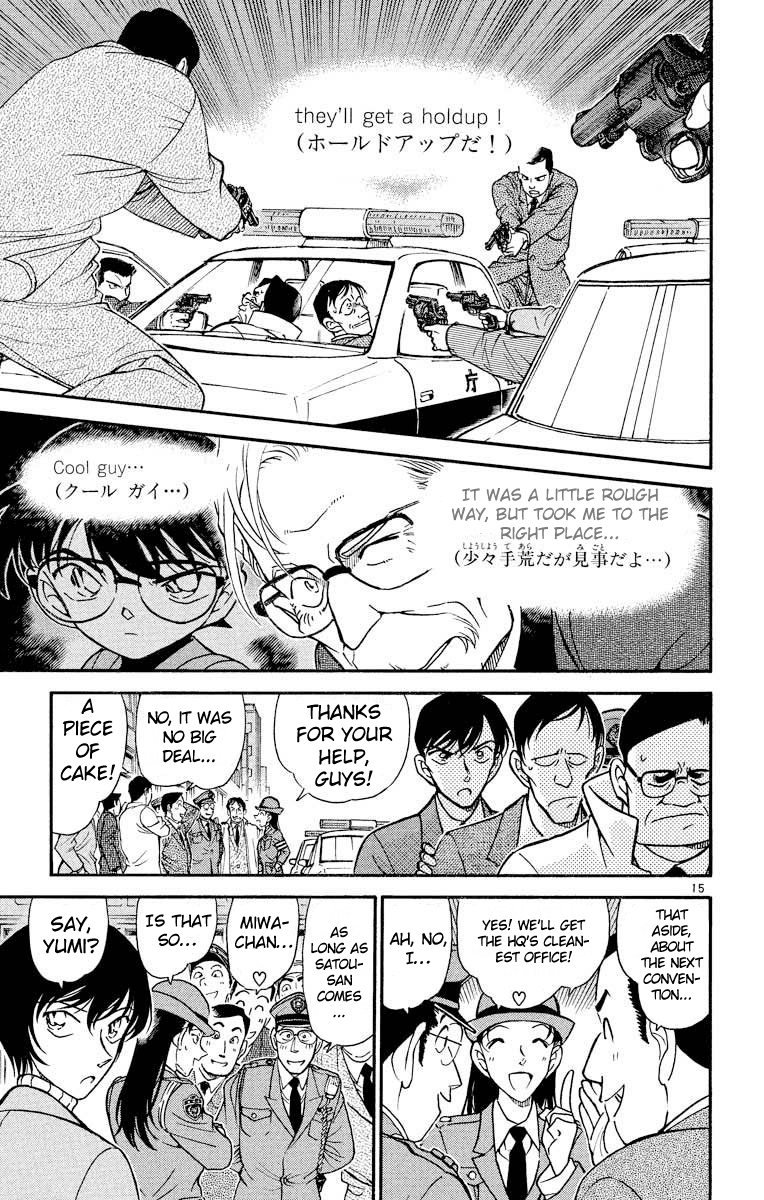 Detective Conan Chapter 327 page 16 - Chapter 327: A Stupid Plan