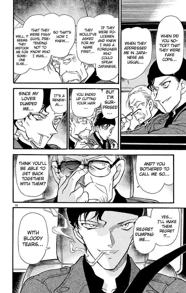Detective Conan Chapter 327 page 19 - Chapter 327: A Stupid Plan