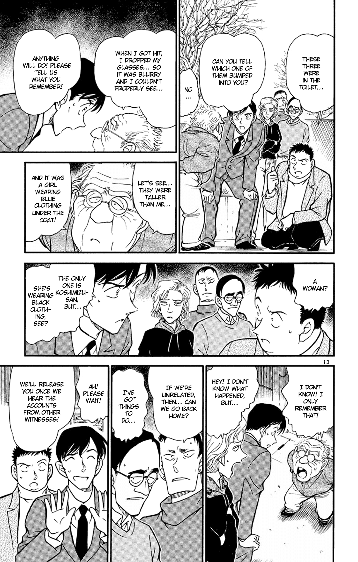 Detective Conan Chapter 328 page 14 - Chapter 328: Satou's Omiai
