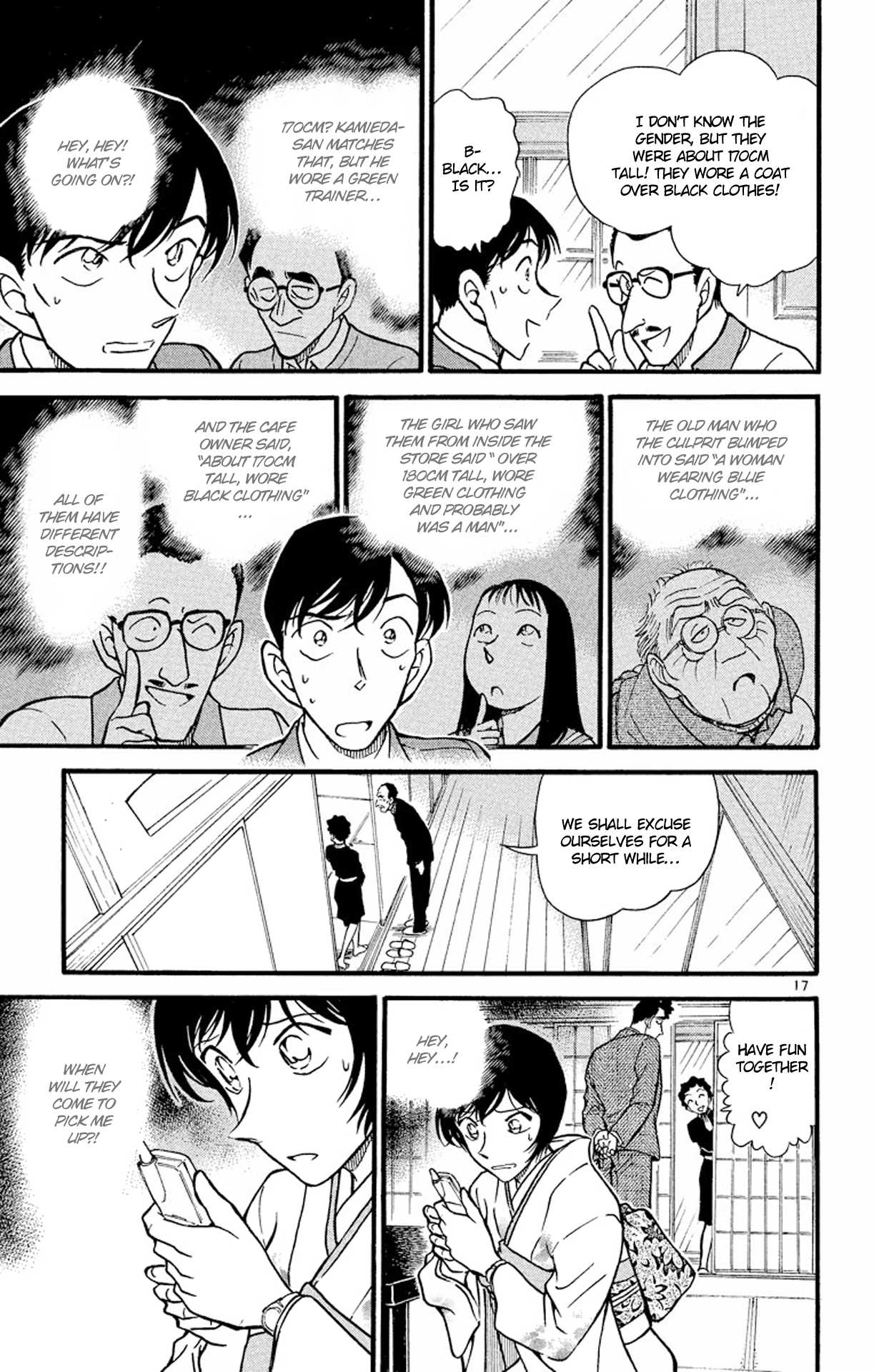 Detective Conan Chapter 328 page 18 - Chapter 328: Satou's Omiai
