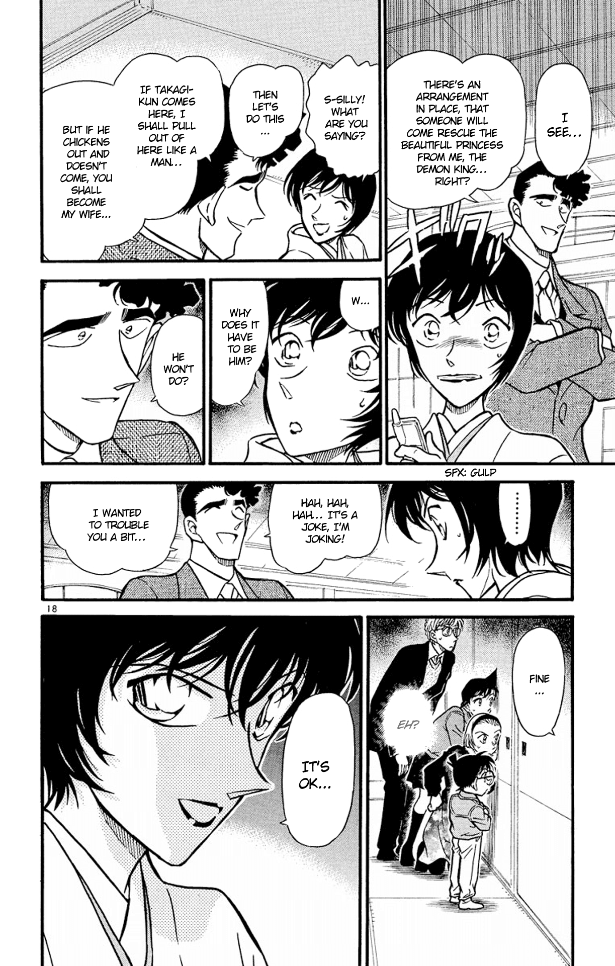Detective Conan Chapter 328 page 19 - Chapter 328: Satou's Omiai
