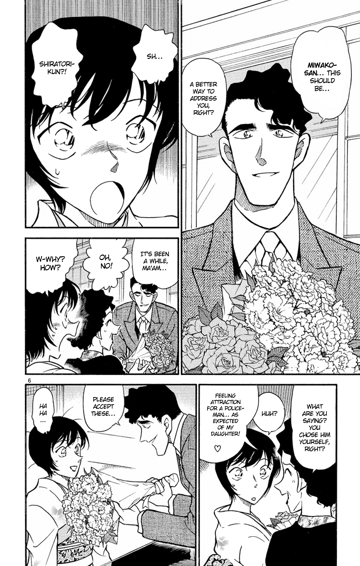 Detective Conan Chapter 328 page 7 - Chapter 328: Satou's Omiai