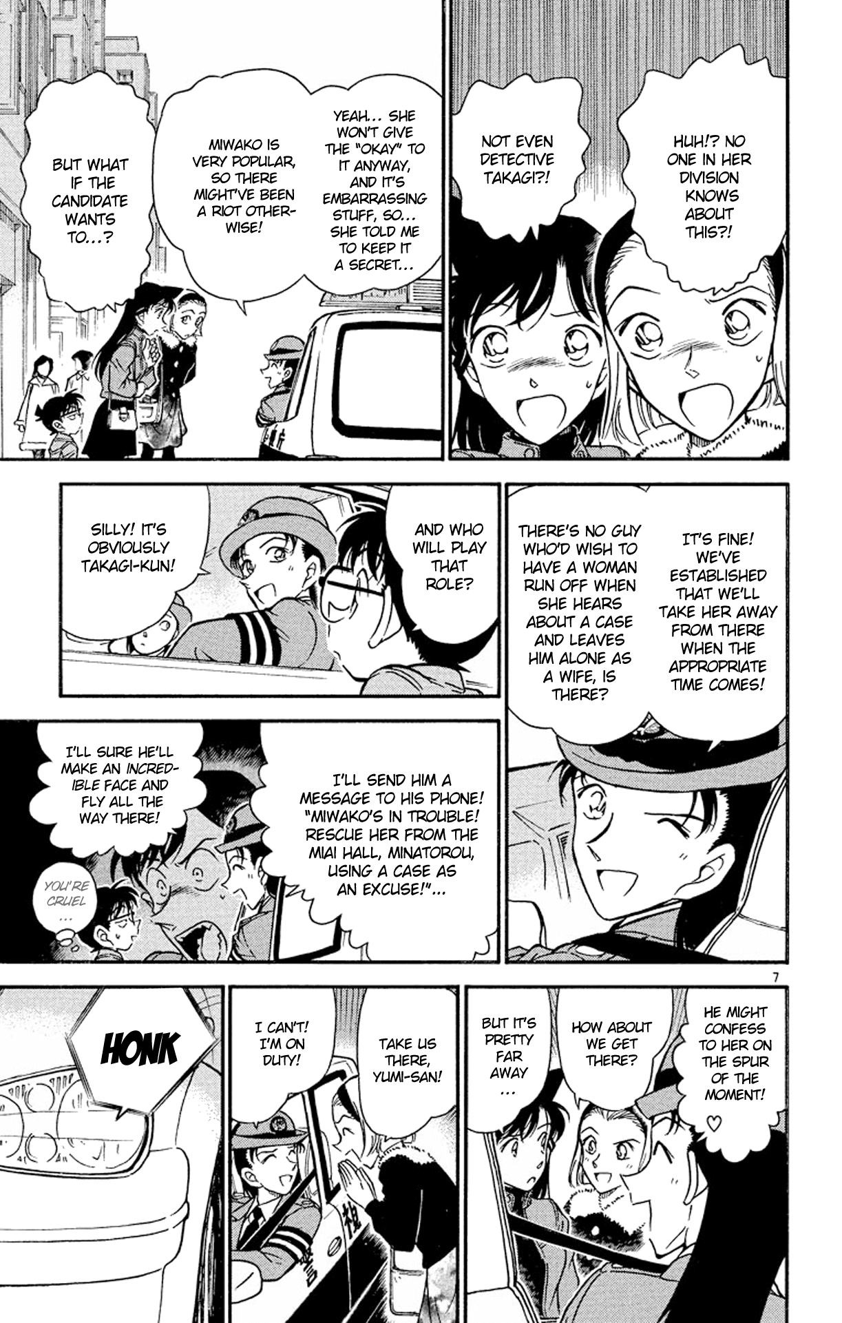 Detective Conan Chapter 328 page 8 - Chapter 328: Satou's Omiai