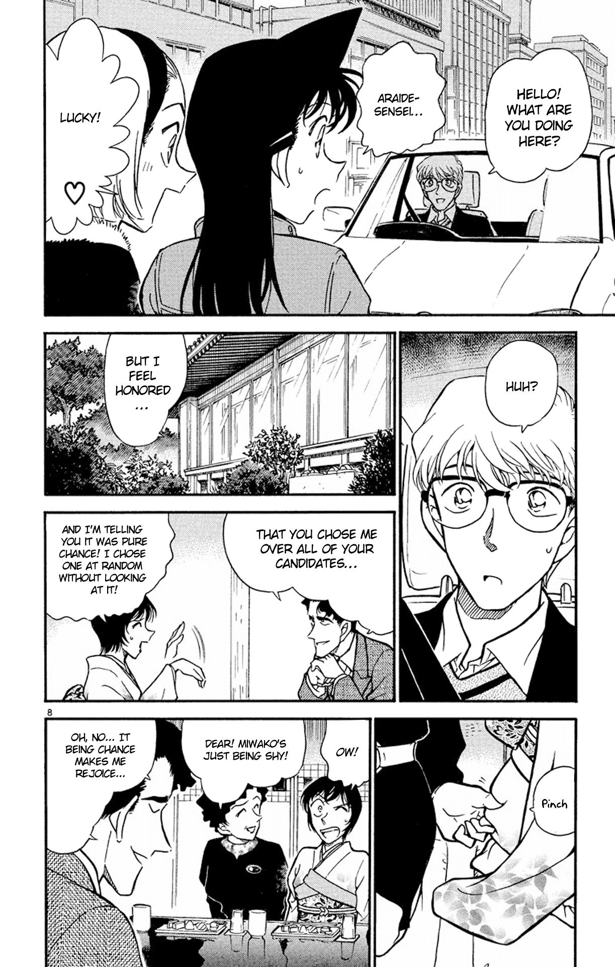 Detective Conan Chapter 328 page 9 - Chapter 328: Satou's Omiai