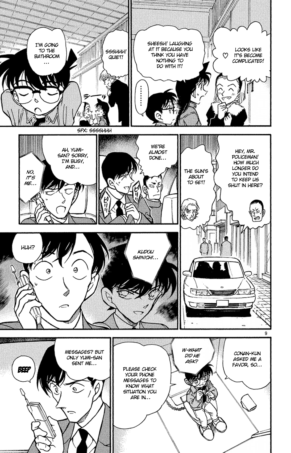 Detective Conan Chapter 329 page 10 - Chapter 329: Satou's Odds