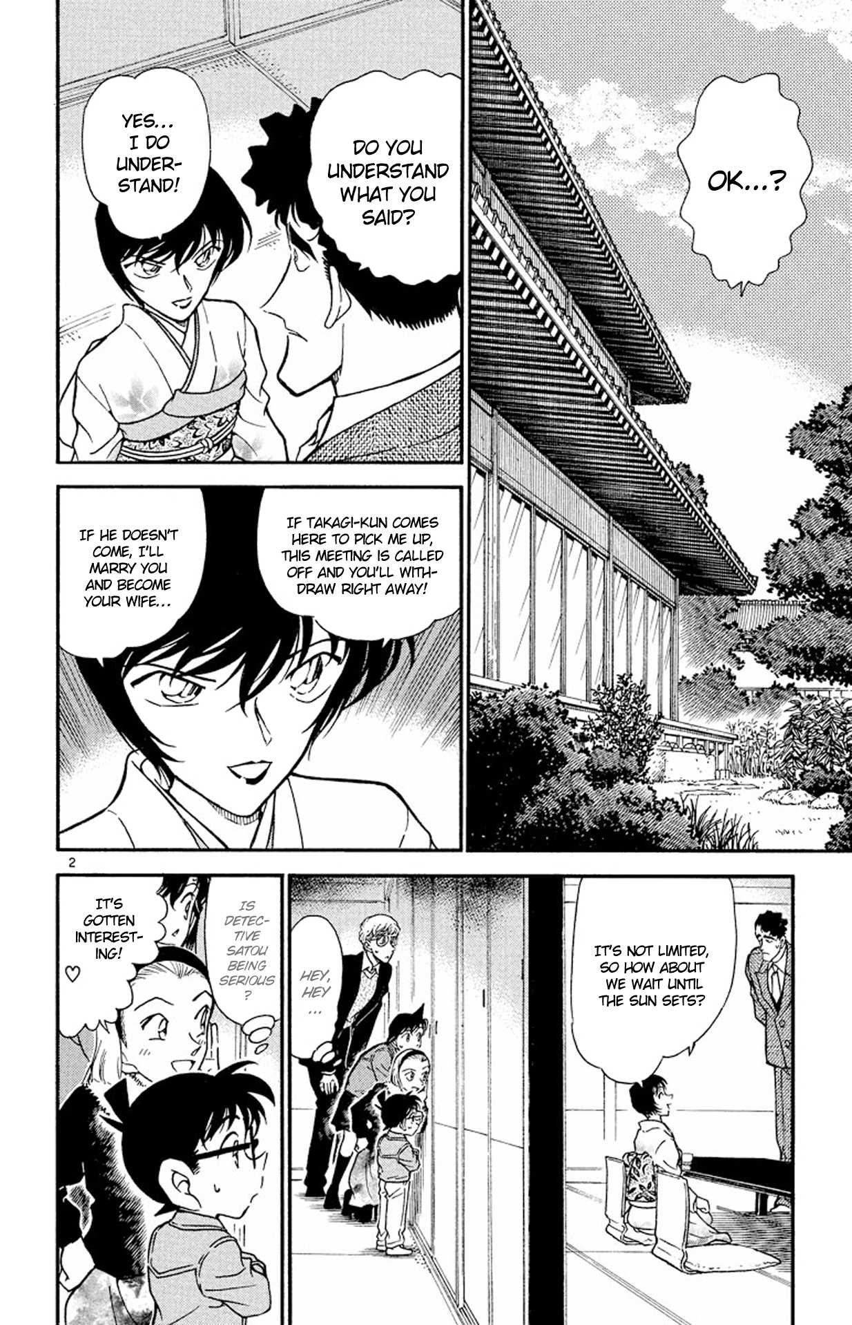 Detective Conan Chapter 329 page 3 - Chapter 329: Satou's Odds