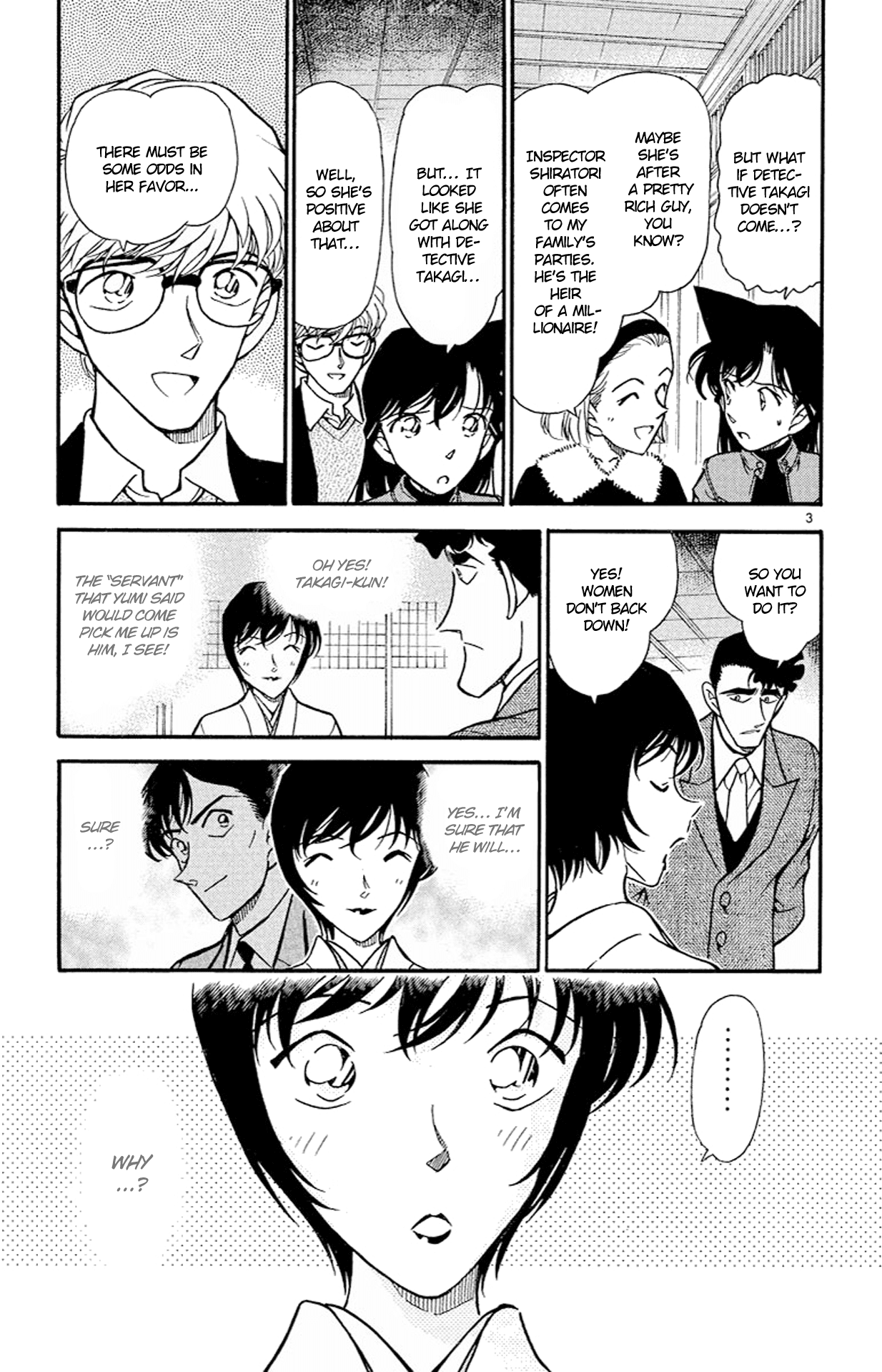 Detective Conan Chapter 329 page 4 - Chapter 329: Satou's Odds