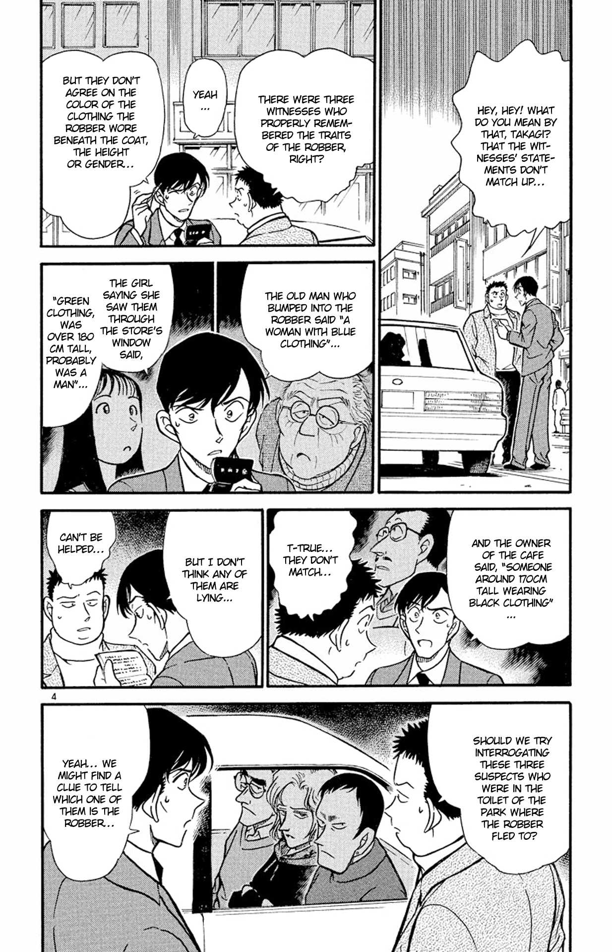 Detective Conan Chapter 329 page 5 - Chapter 329: Satou's Odds