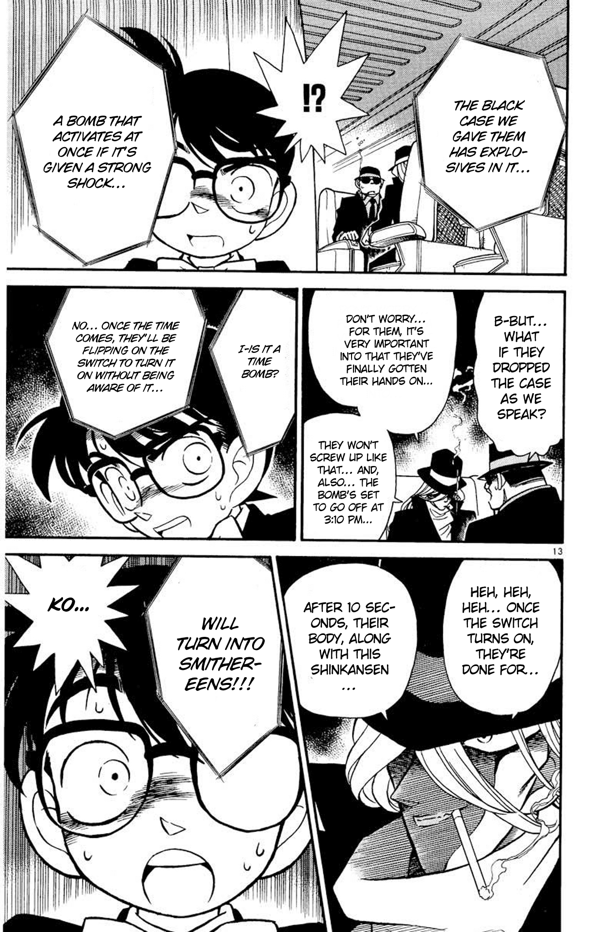 Detective Conan Chapter 33 page 14 - Chapter 33: Running Into the Duo