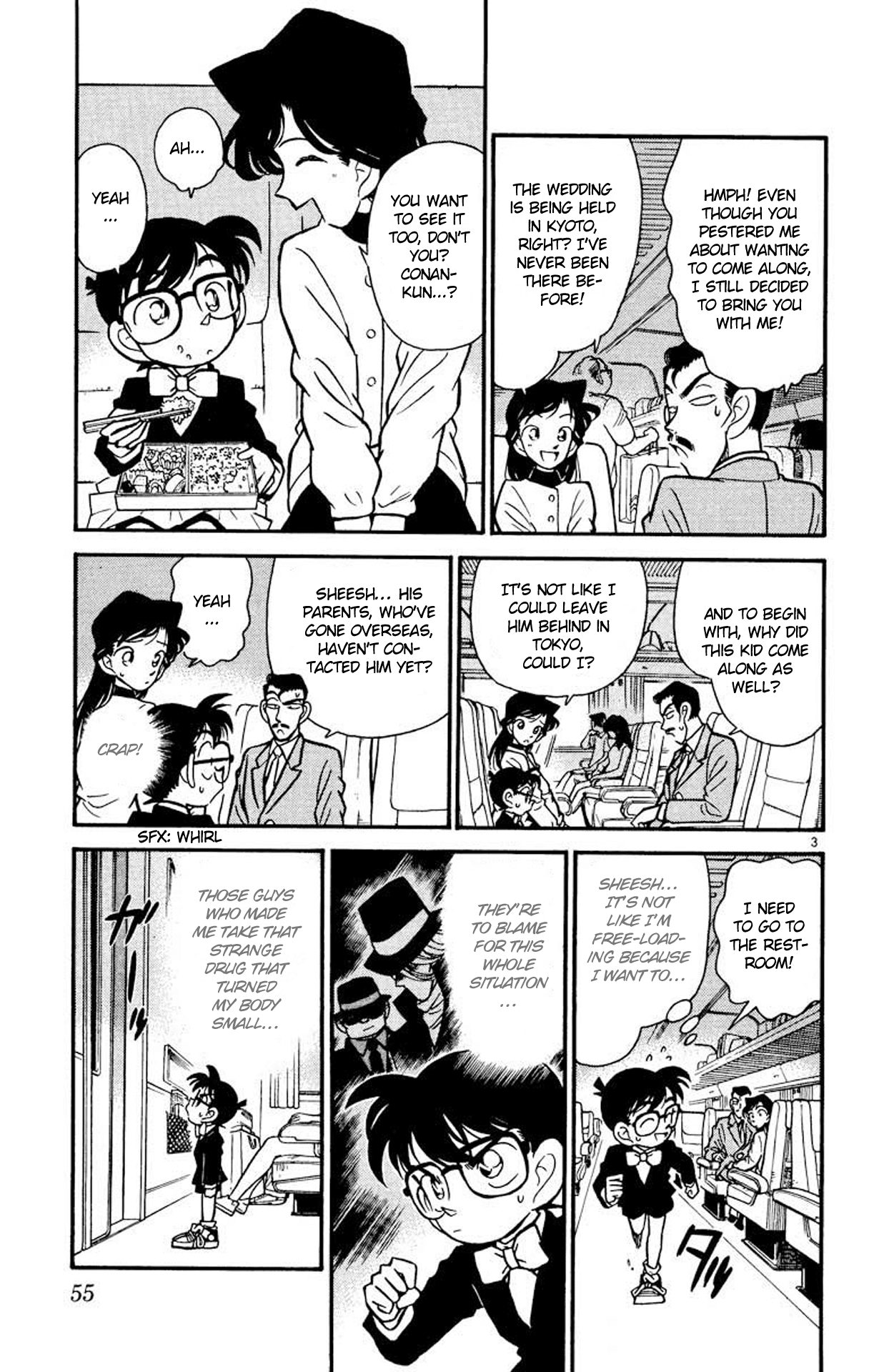 Detective Conan Chapter 33 page 4 - Chapter 33: Running Into the Duo