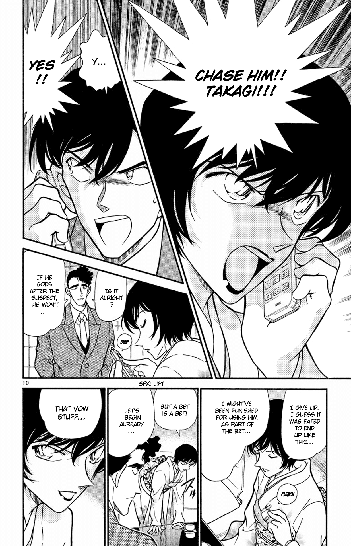 Detective Conan Chapter 330 page 11 - Chapter 330: Satou's Feelings
