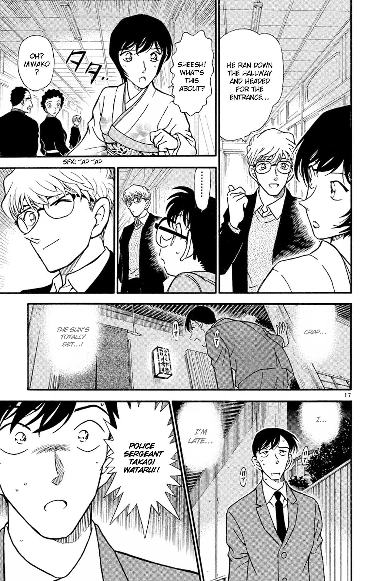 Detective Conan Chapter 330 page 18 - Chapter 330: Satou's Feelings