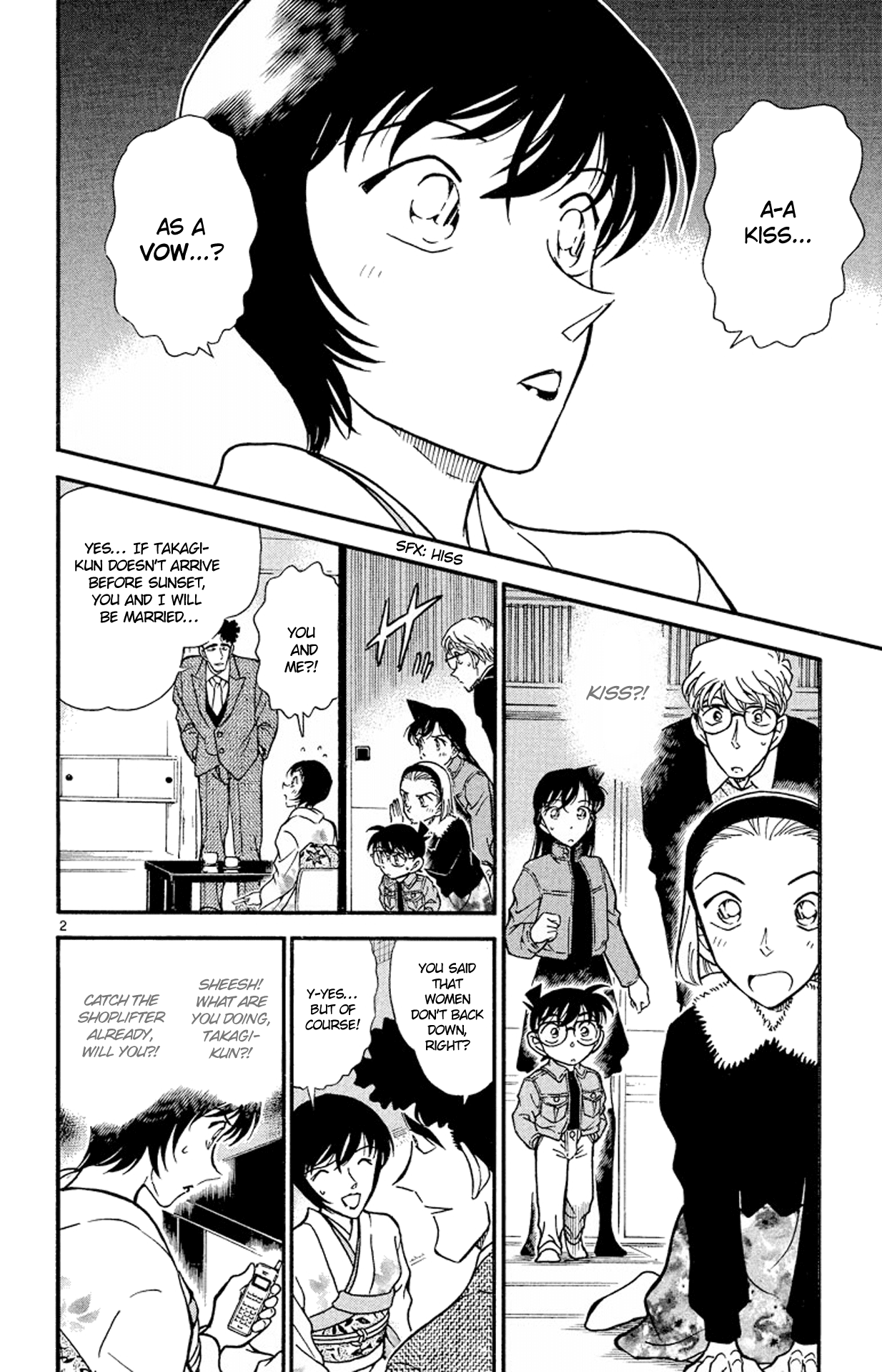 Detective Conan Chapter 330 page 3 - Chapter 330: Satou's Feelings