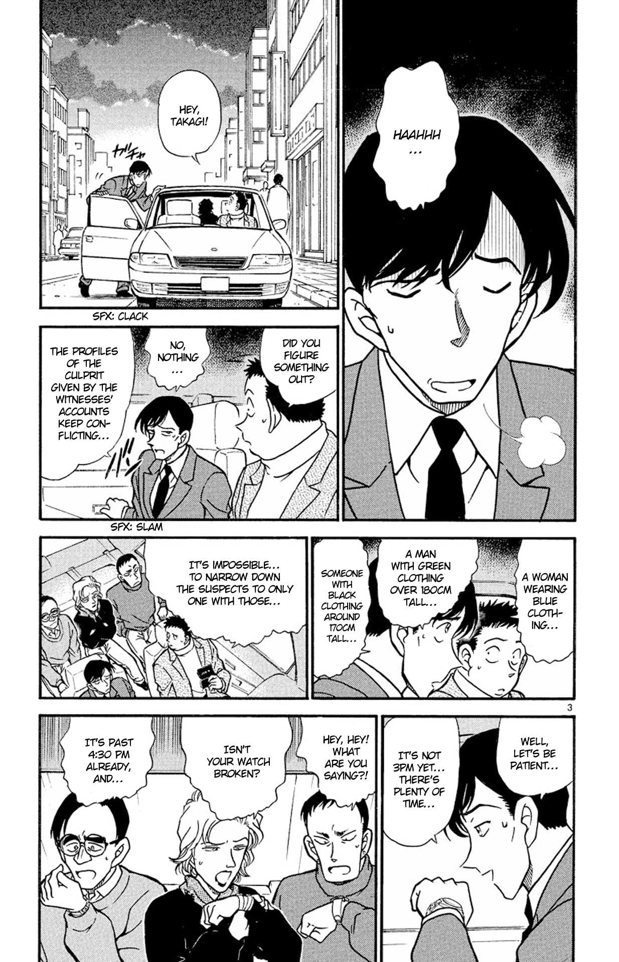 Detective Conan Chapter 330 page 4 - Chapter 330: Satou's Feelings