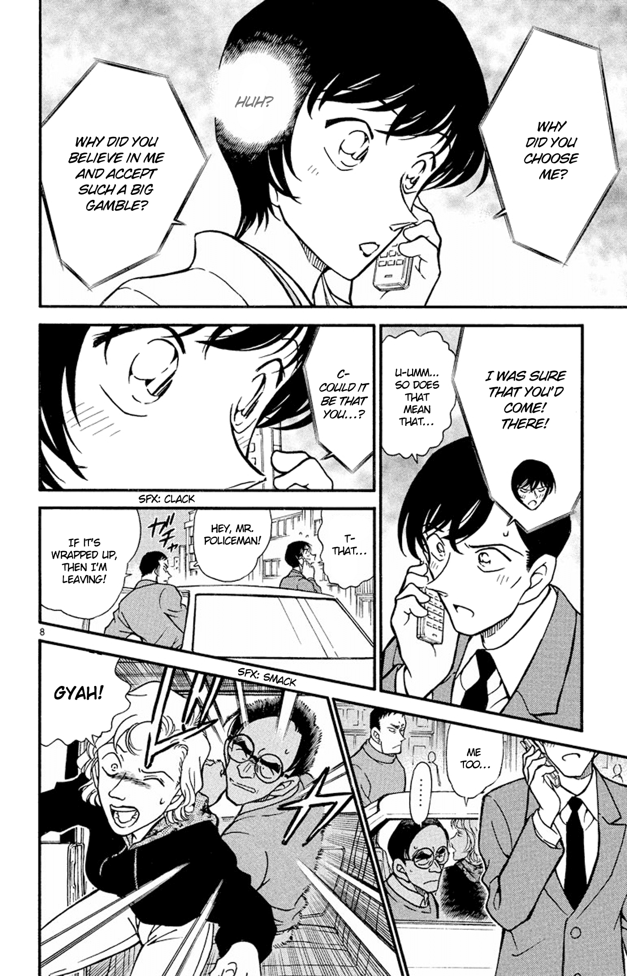 Detective Conan Chapter 330 page 9 - Chapter 330: Satou's Feelings