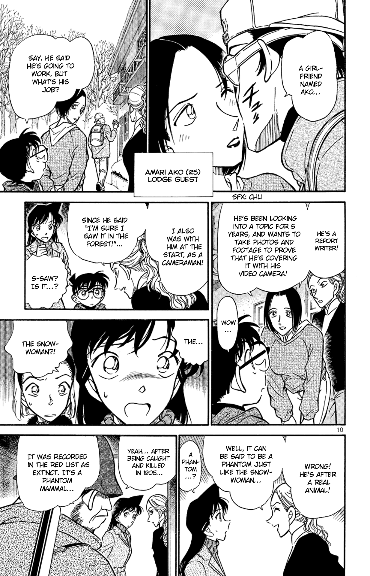 Detective Conan Chapter 331 page 10 - Chapter 331: Bloody Valentine (1)