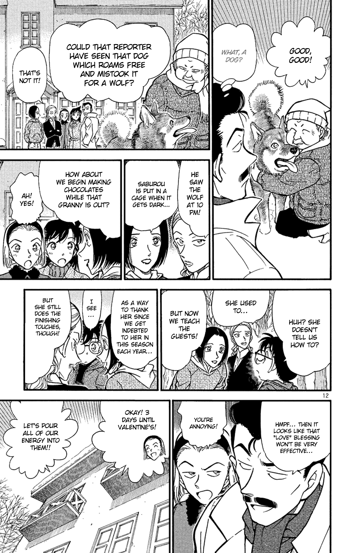Detective Conan Chapter 331 page 12 - Chapter 331: Bloody Valentine (1)