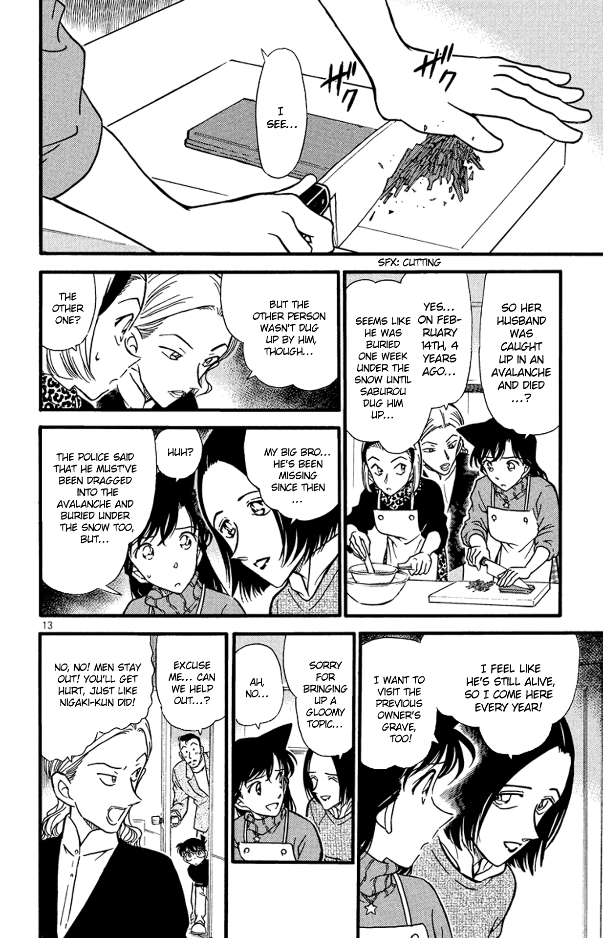 Detective Conan Chapter 331 page 13 - Chapter 331: Bloody Valentine (1)