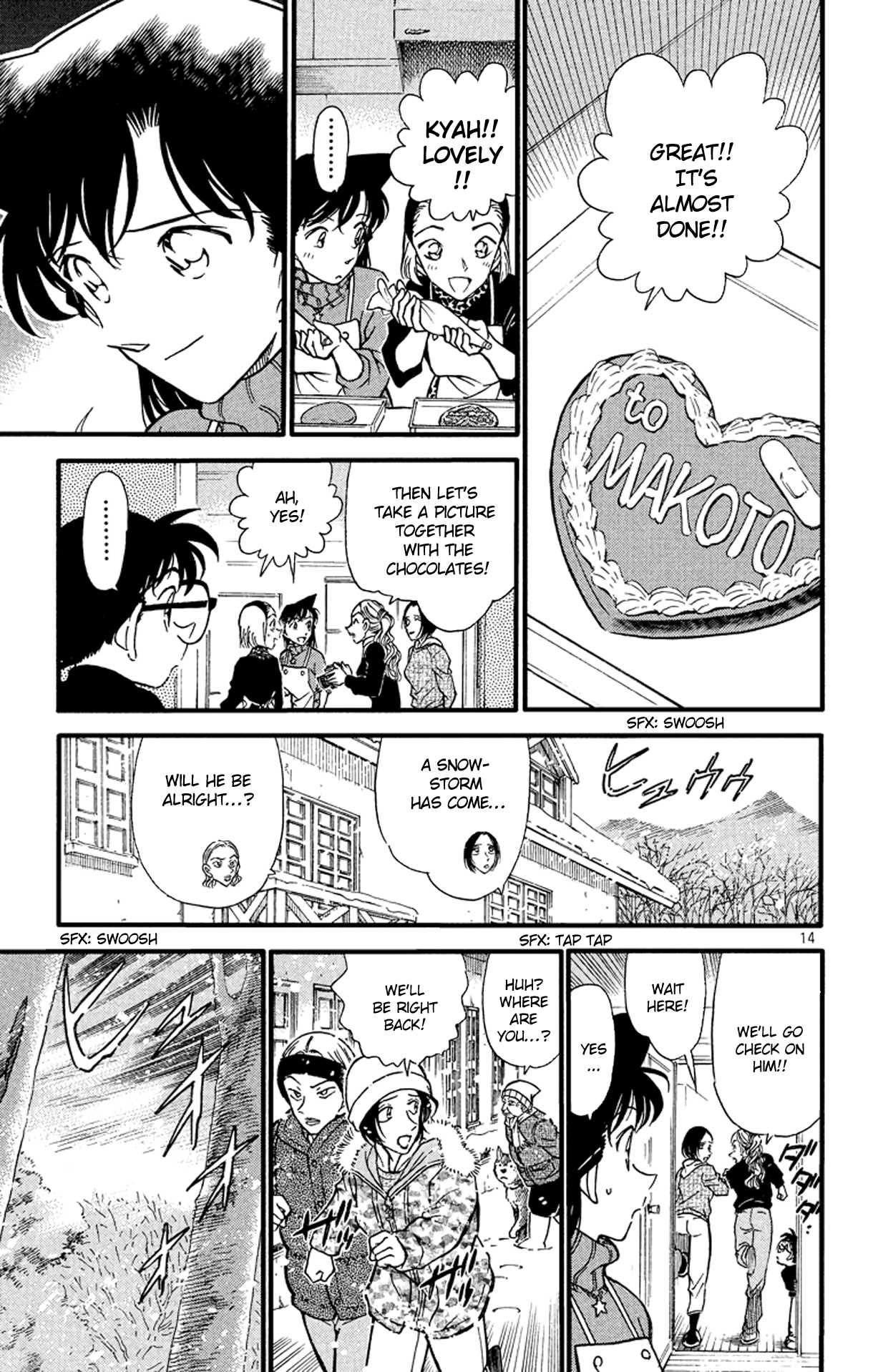Detective Conan Chapter 331 page 14 - Chapter 331: Bloody Valentine (1)