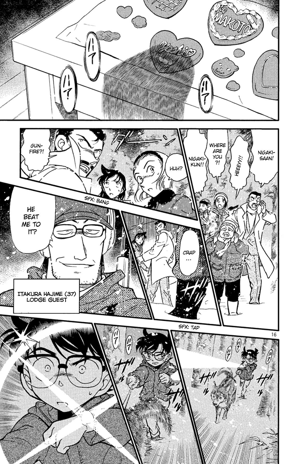 Detective Conan Chapter 331 page 16 - Chapter 331: Bloody Valentine (1)