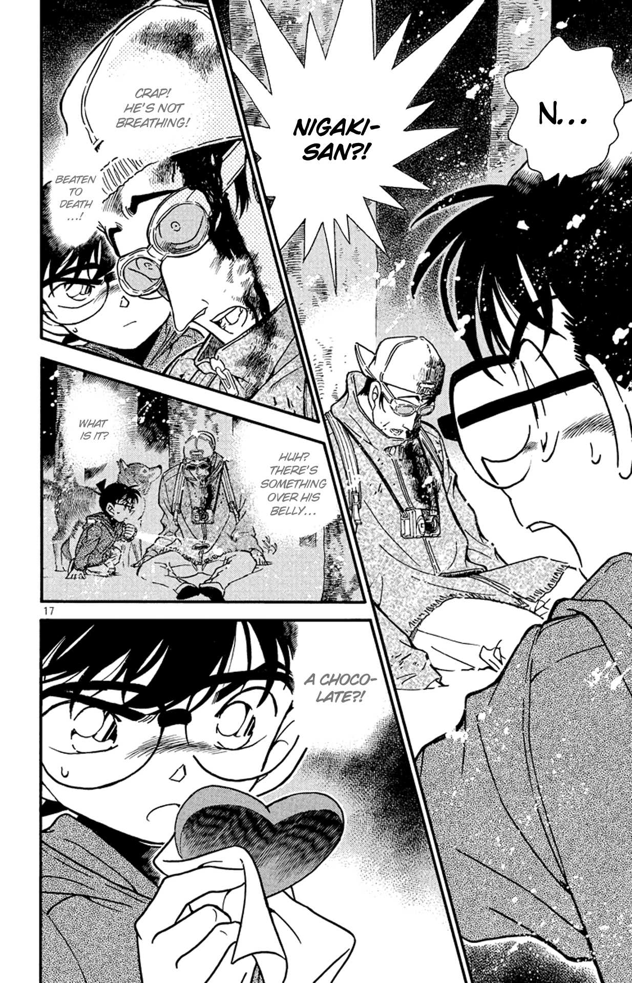 Detective Conan Chapter 331 page 17 - Chapter 331: Bloody Valentine (1)