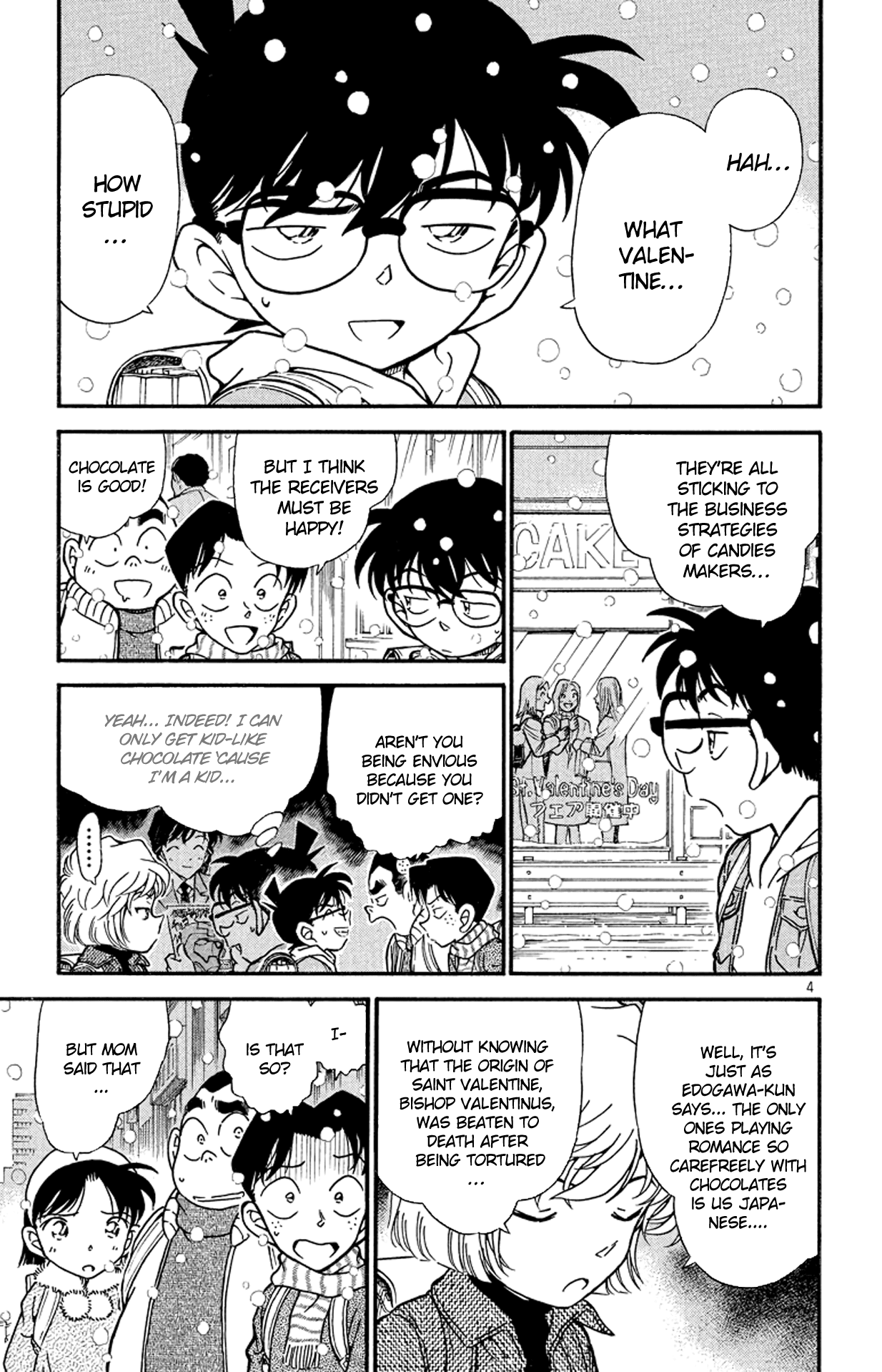 Detective Conan Chapter 331 page 4 - Chapter 331: Bloody Valentine (1)