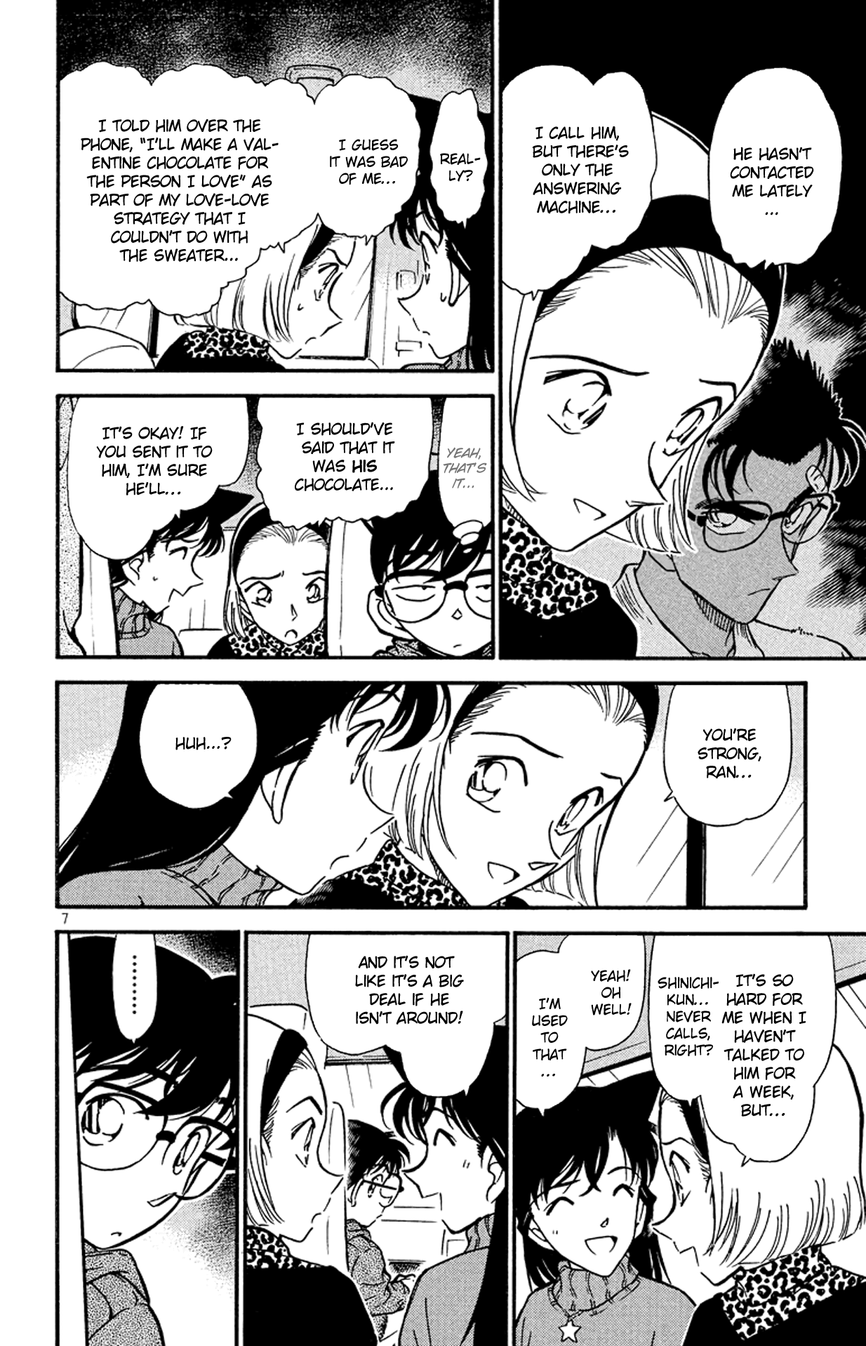 Detective Conan Chapter 331 page 7 - Chapter 331: Bloody Valentine (1)