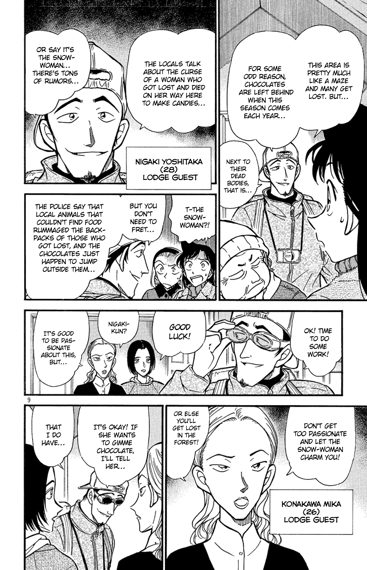 Detective Conan Chapter 331 page 9 - Chapter 331: Bloody Valentine (1)