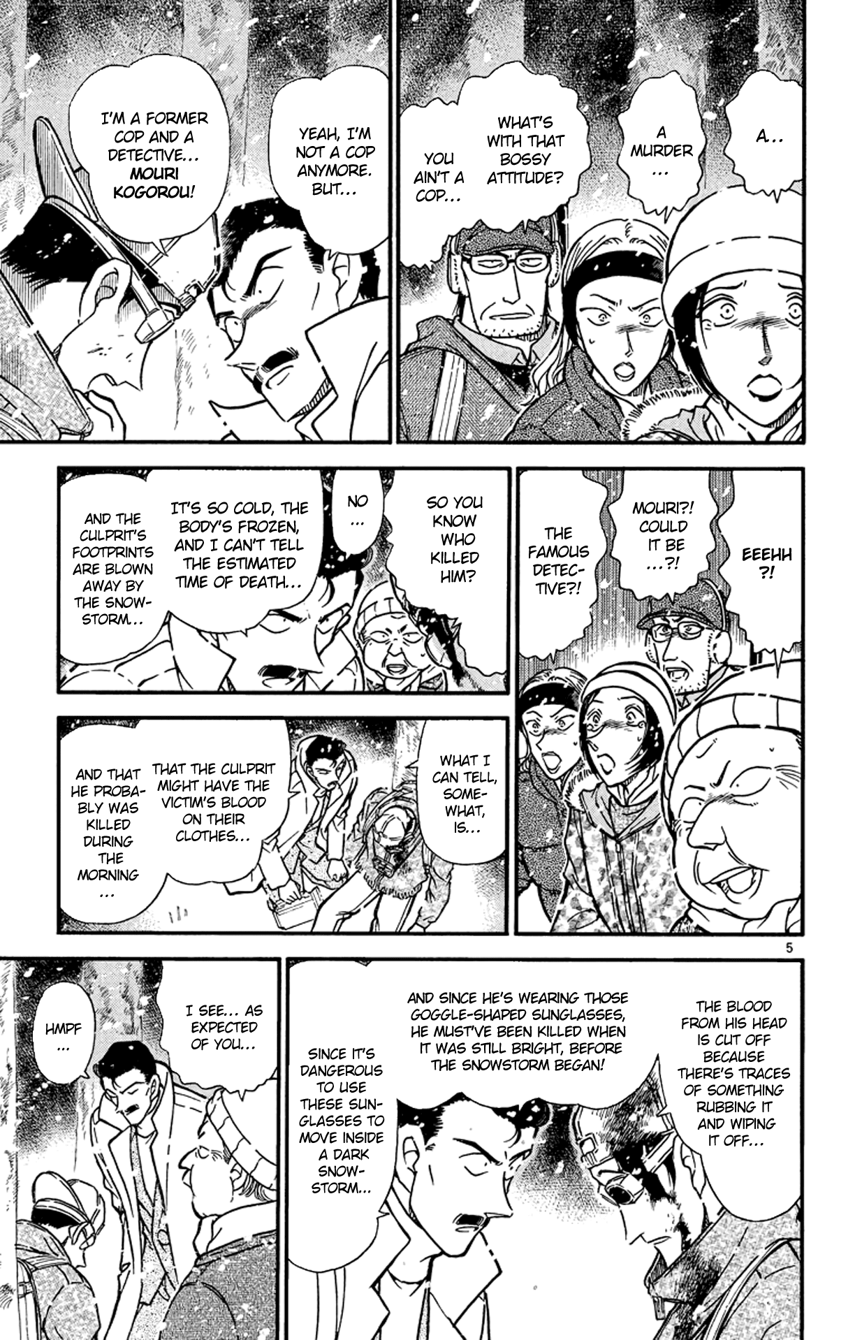 Detective Conan Chapter 332 page 6 - Chapter 332: Bloody Valentine (2)