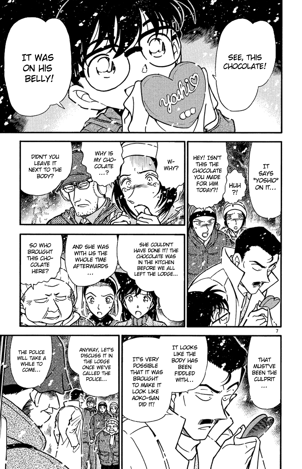 Detective Conan Chapter 332 page 8 - Chapter 332: Bloody Valentine (2)
