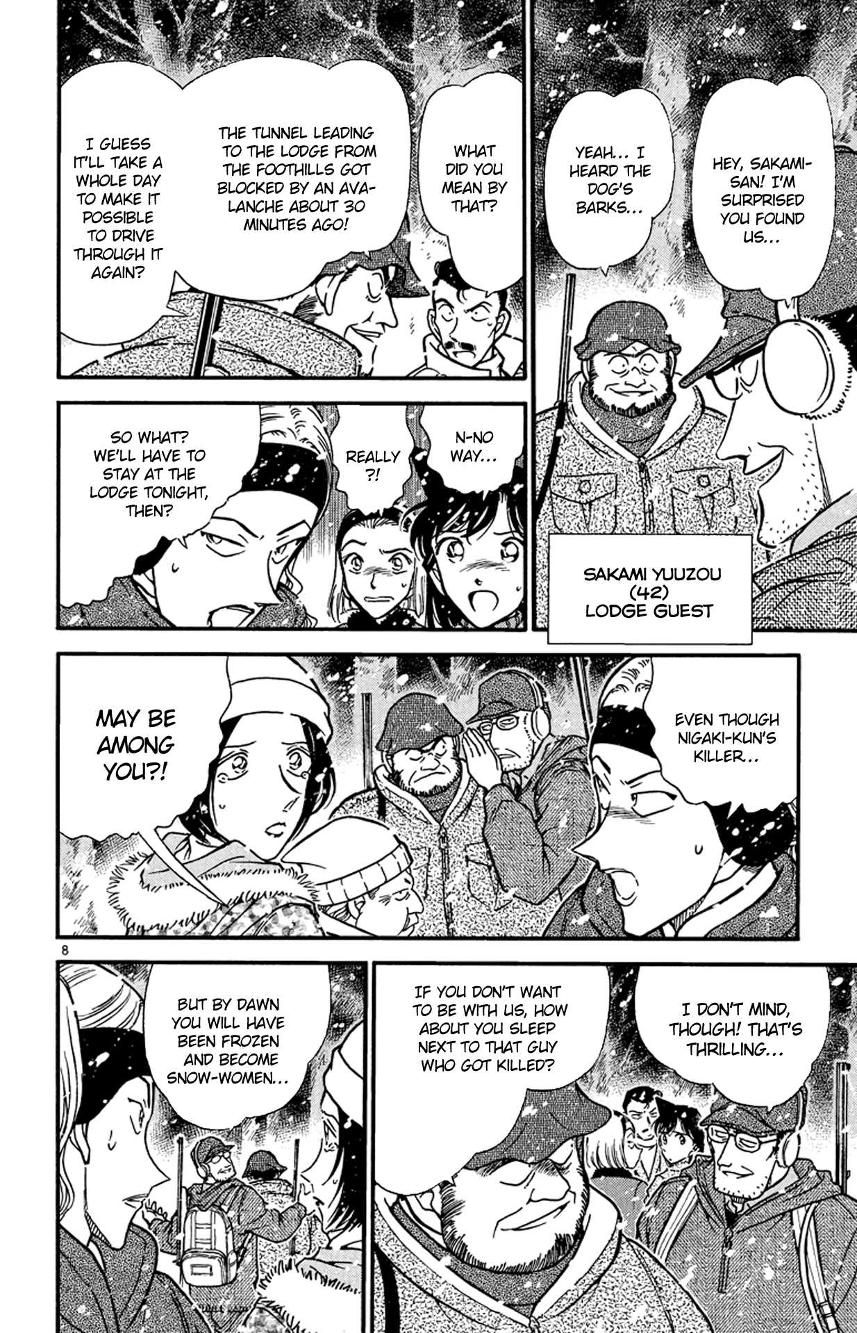 Detective Conan Chapter 332 page 9 - Chapter 332: Bloody Valentine (2)