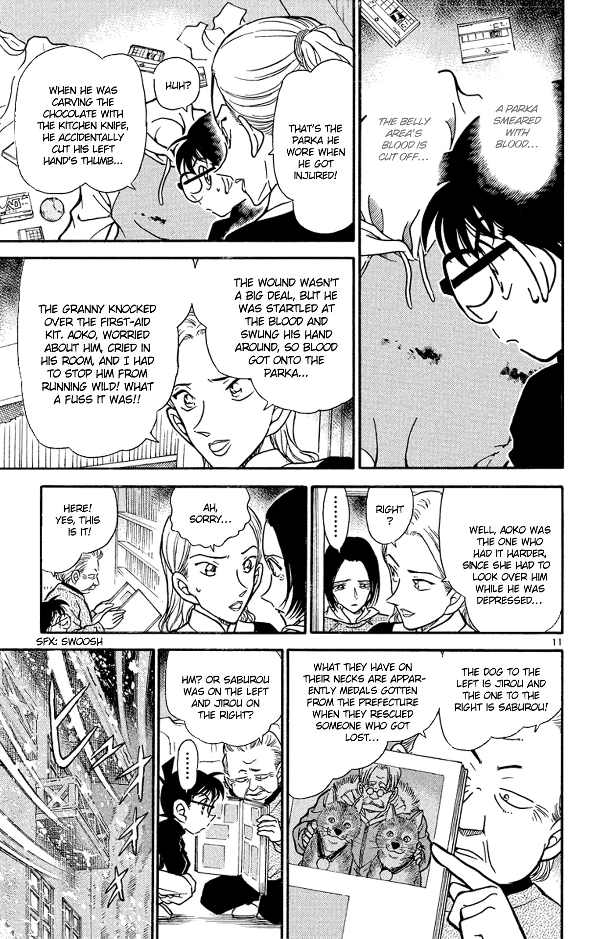 Detective Conan Chapter 333 page 12 - Chapter 333: Bloody Valentine (3)