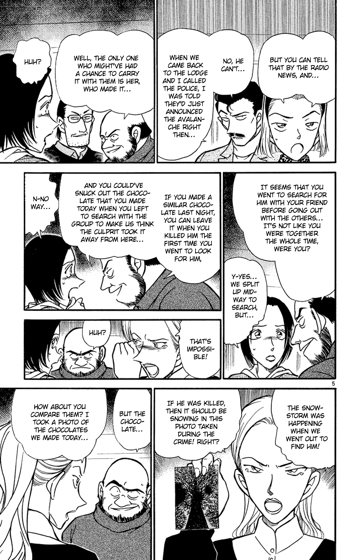 Detective Conan Chapter 333 page 6 - Chapter 333: Bloody Valentine (3)