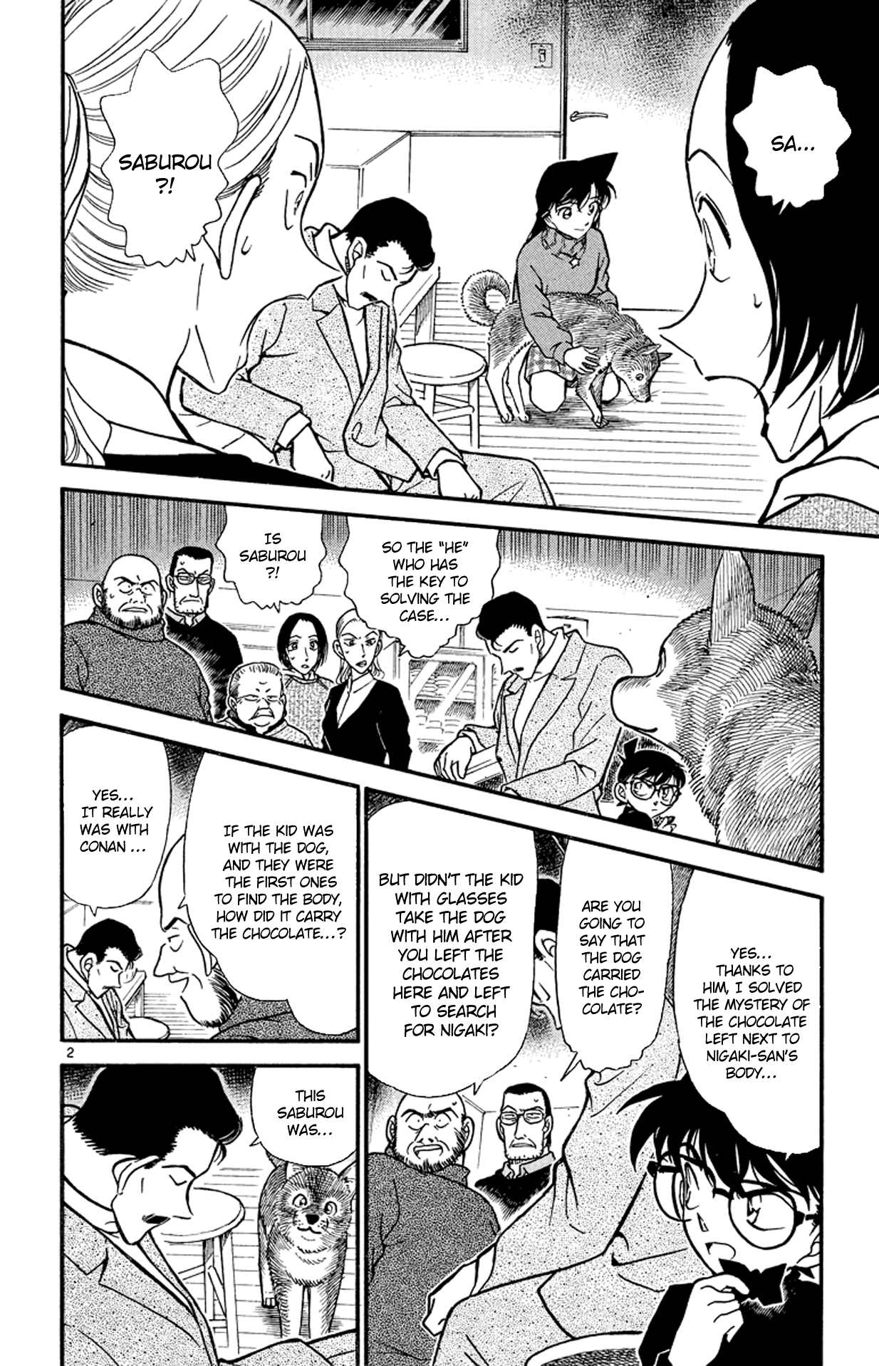 Detective Conan Chapter 334 page 3 - Chapter 334: Bloody Valentine (4)