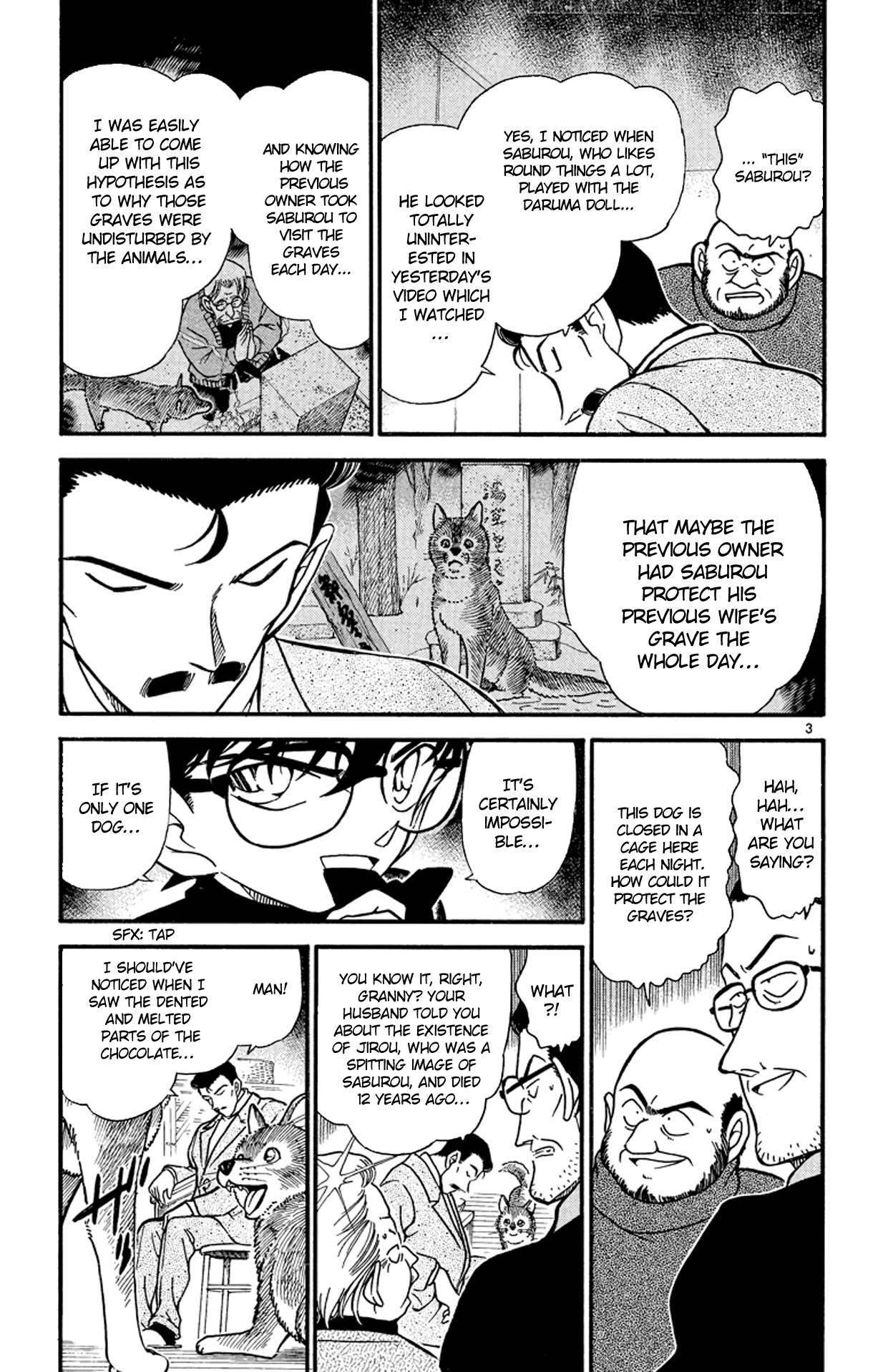 Detective Conan Chapter 334 page 4 - Chapter 334: Bloody Valentine (4)