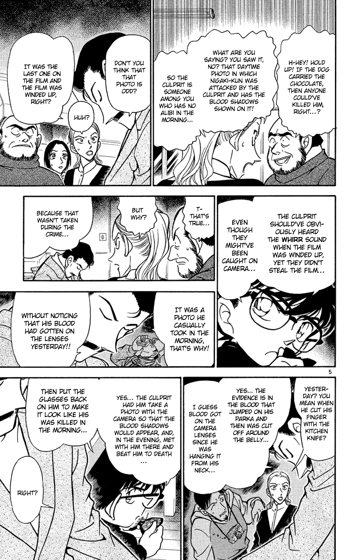 Detective Conan Chapter 334 page 6 - Chapter 334: Bloody Valentine (4)