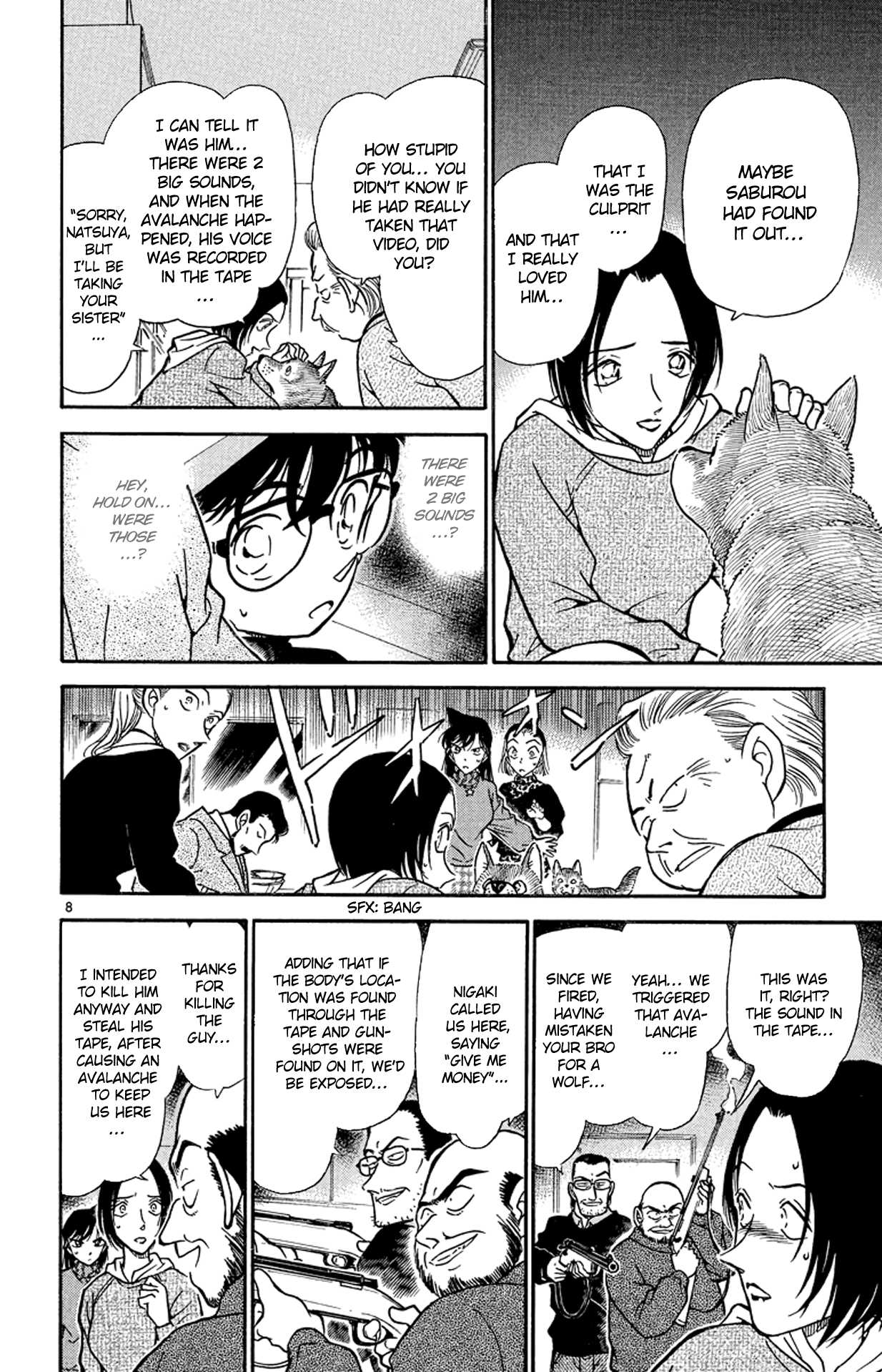 Detective Conan Chapter 334 page 9 - Chapter 334: Bloody Valentine (4)