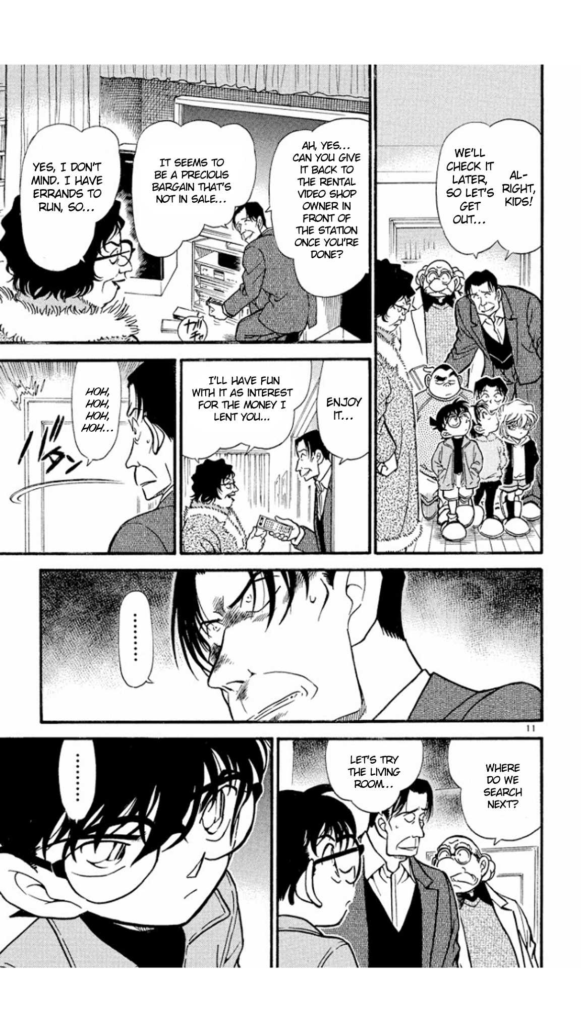 Detective Conan Chapter 335 page 12 - Chapter 335: The Forgotten Memento of the Wife
