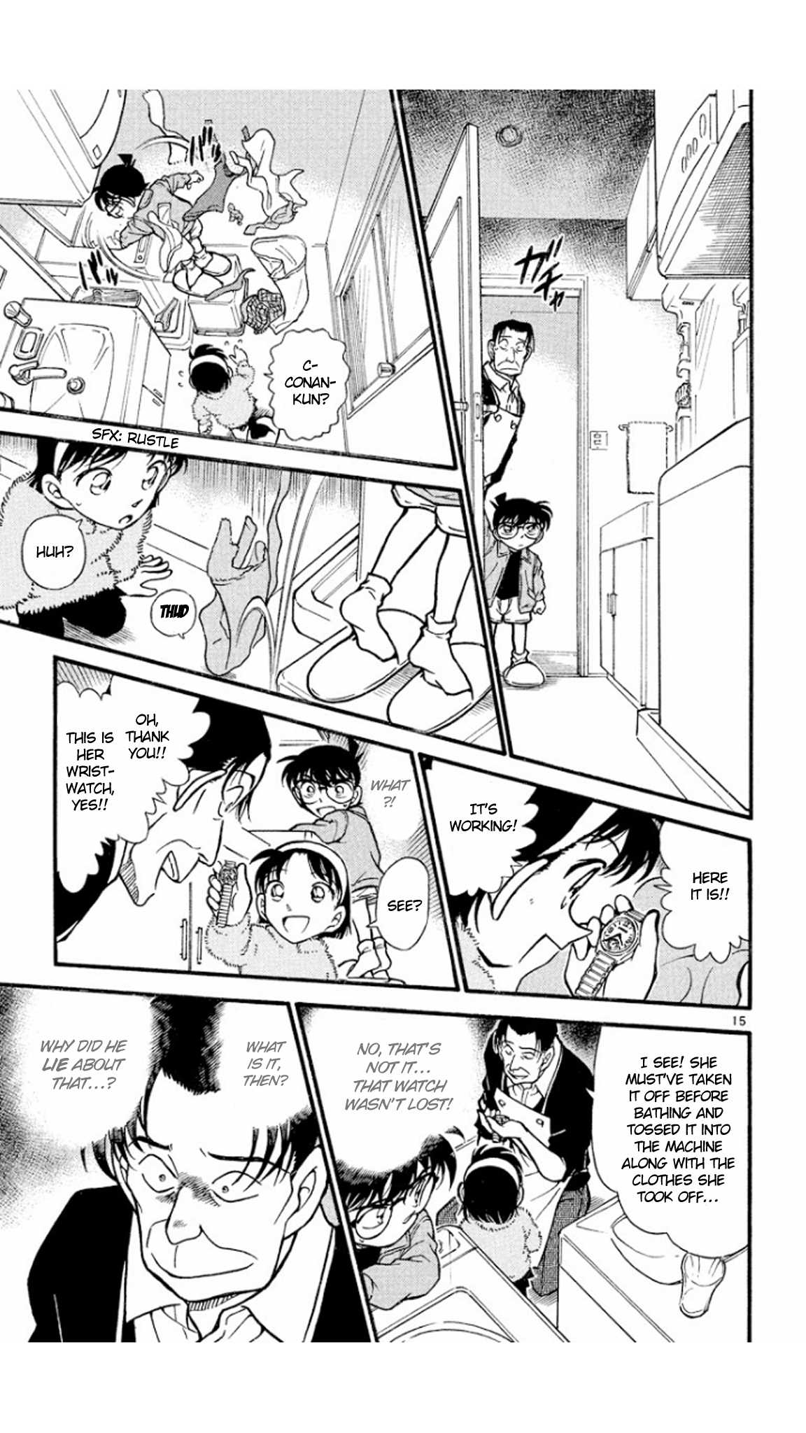 Detective Conan Chapter 335 page 16 - Chapter 335: The Forgotten Memento of the Wife