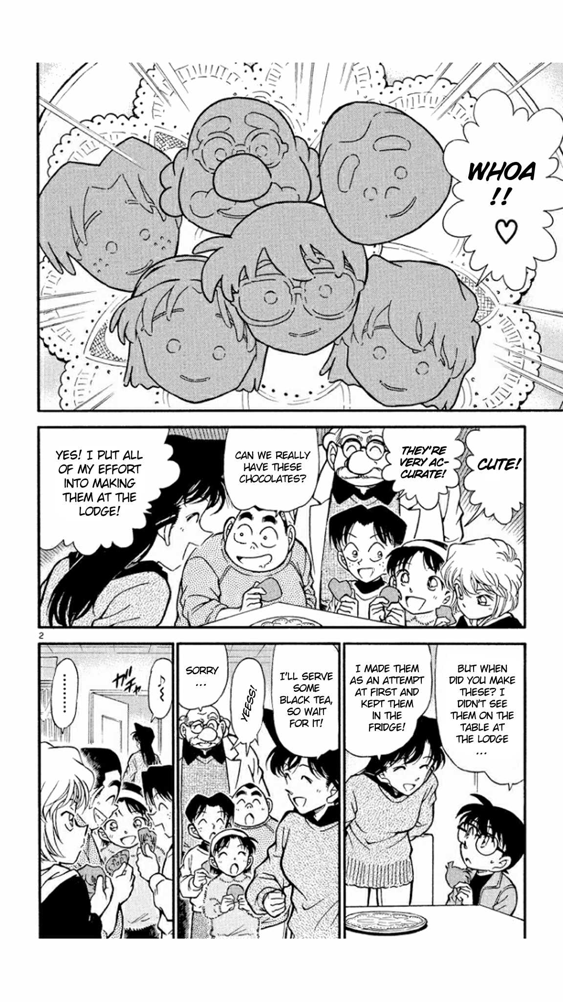 Detective Conan Chapter 335 page 3 - Chapter 335: The Forgotten Memento of the Wife