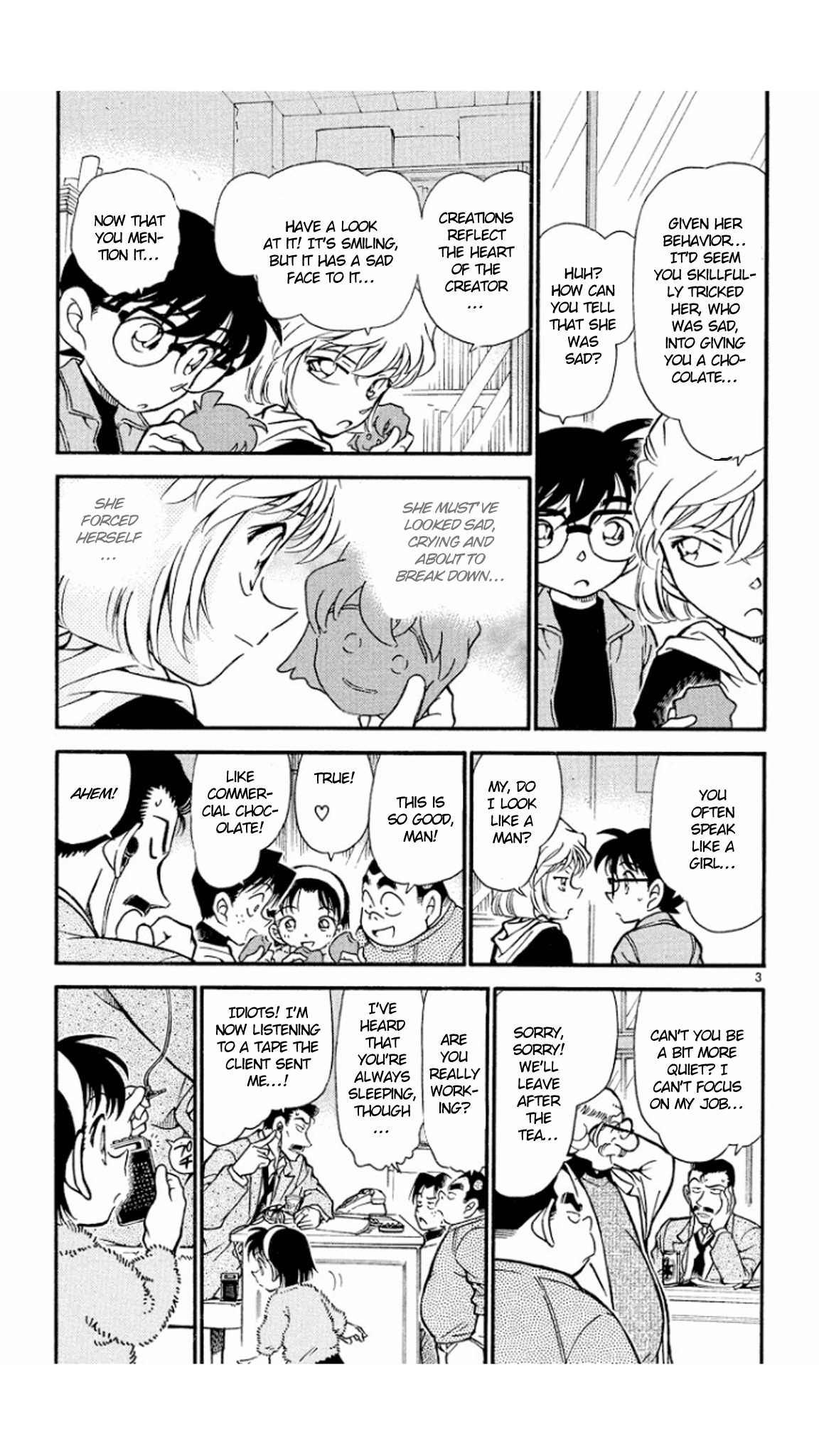 Detective Conan Chapter 335 page 4 - Chapter 335: The Forgotten Memento of the Wife
