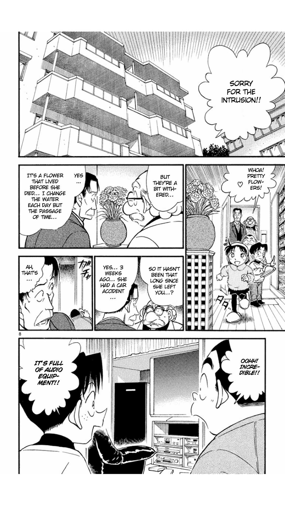 Detective Conan Chapter 335 page 9 - Chapter 335: The Forgotten Memento of the Wife